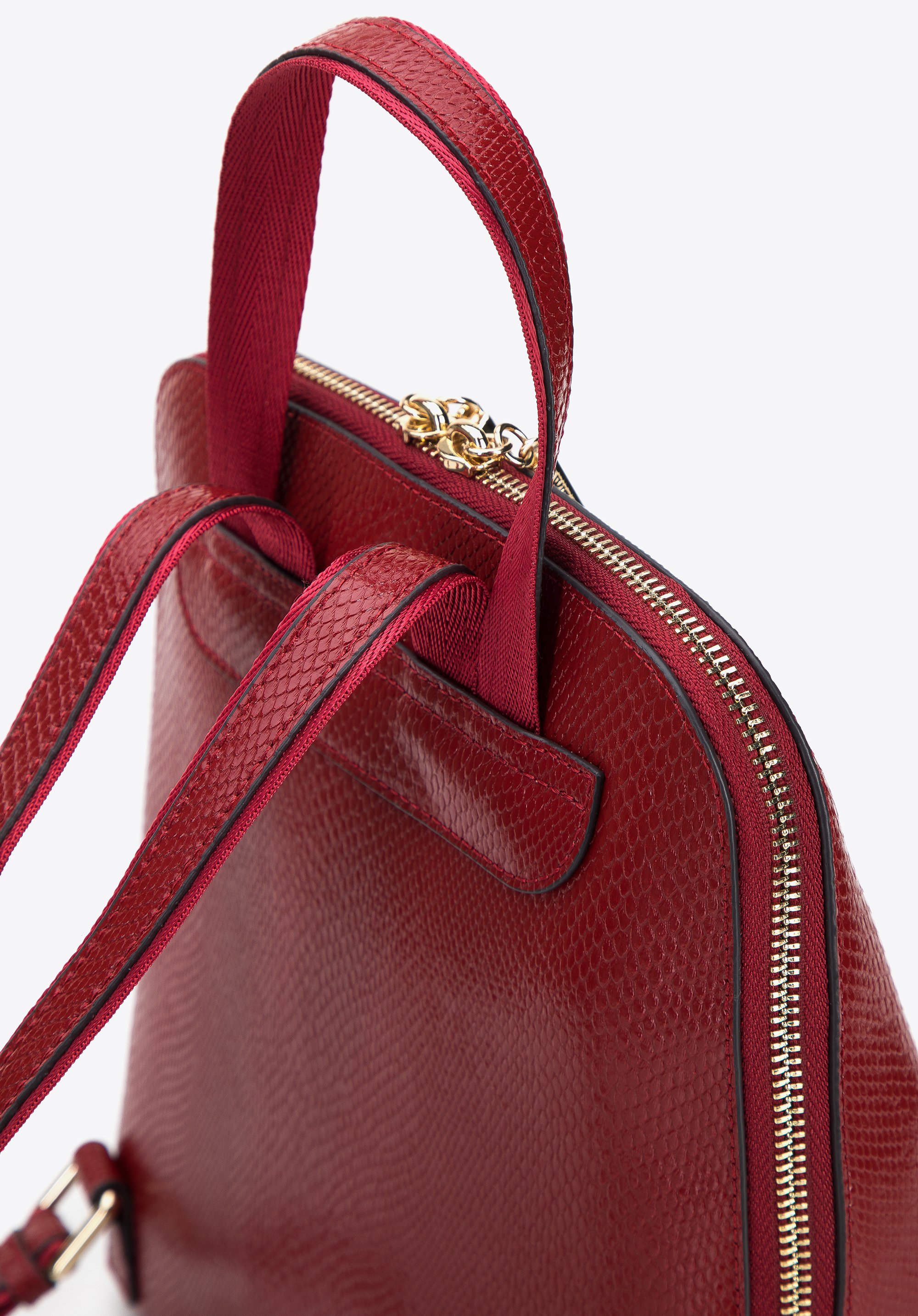 Damski plecak skórzany mały