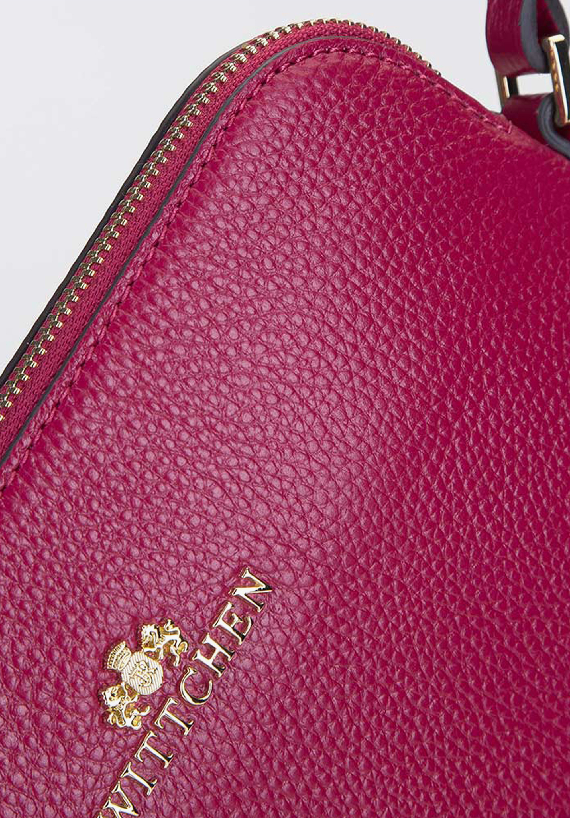 Damska listonoszka skórzana trapezowa