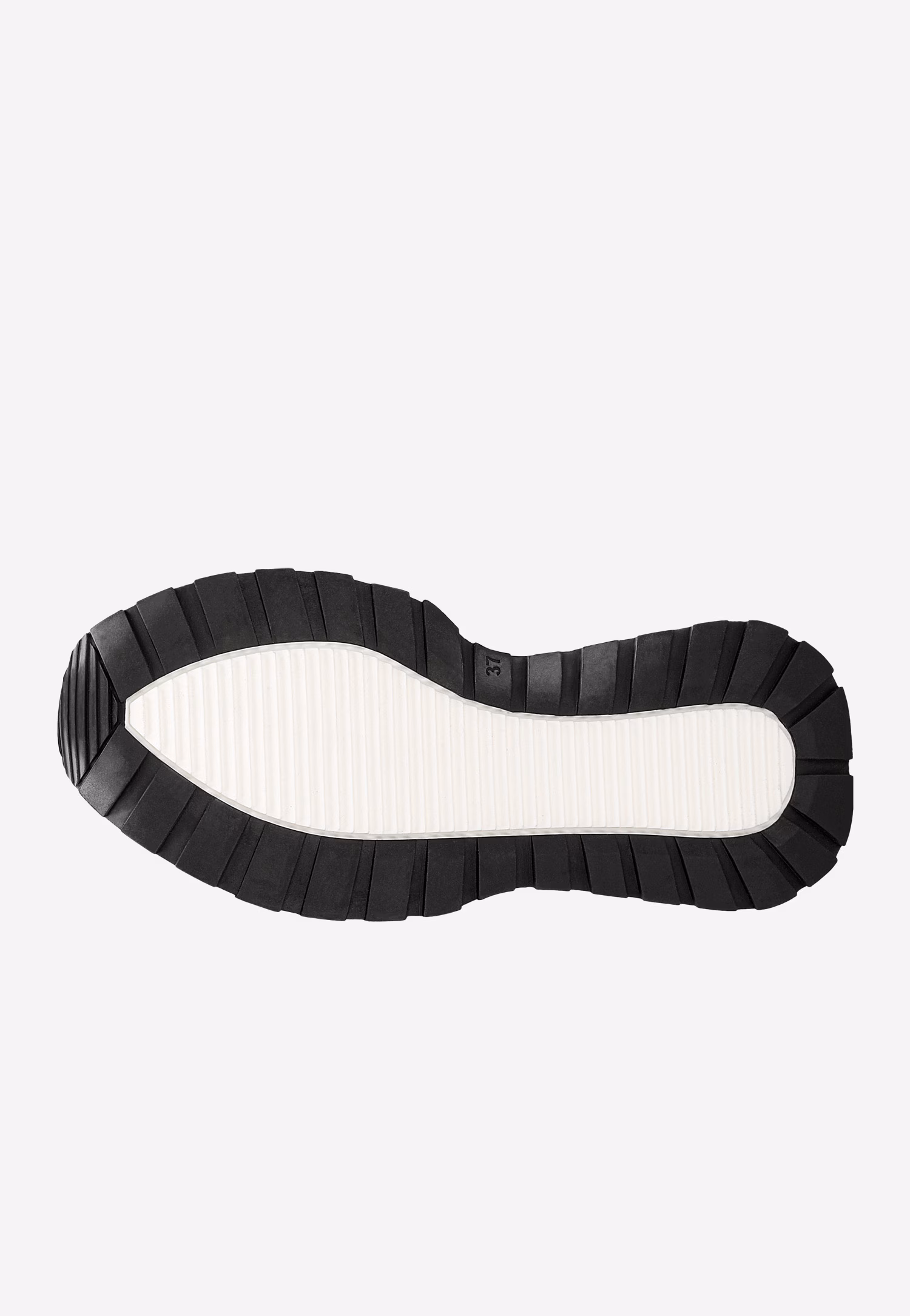 Białe sneakersy damskie z zielonymi akcentami