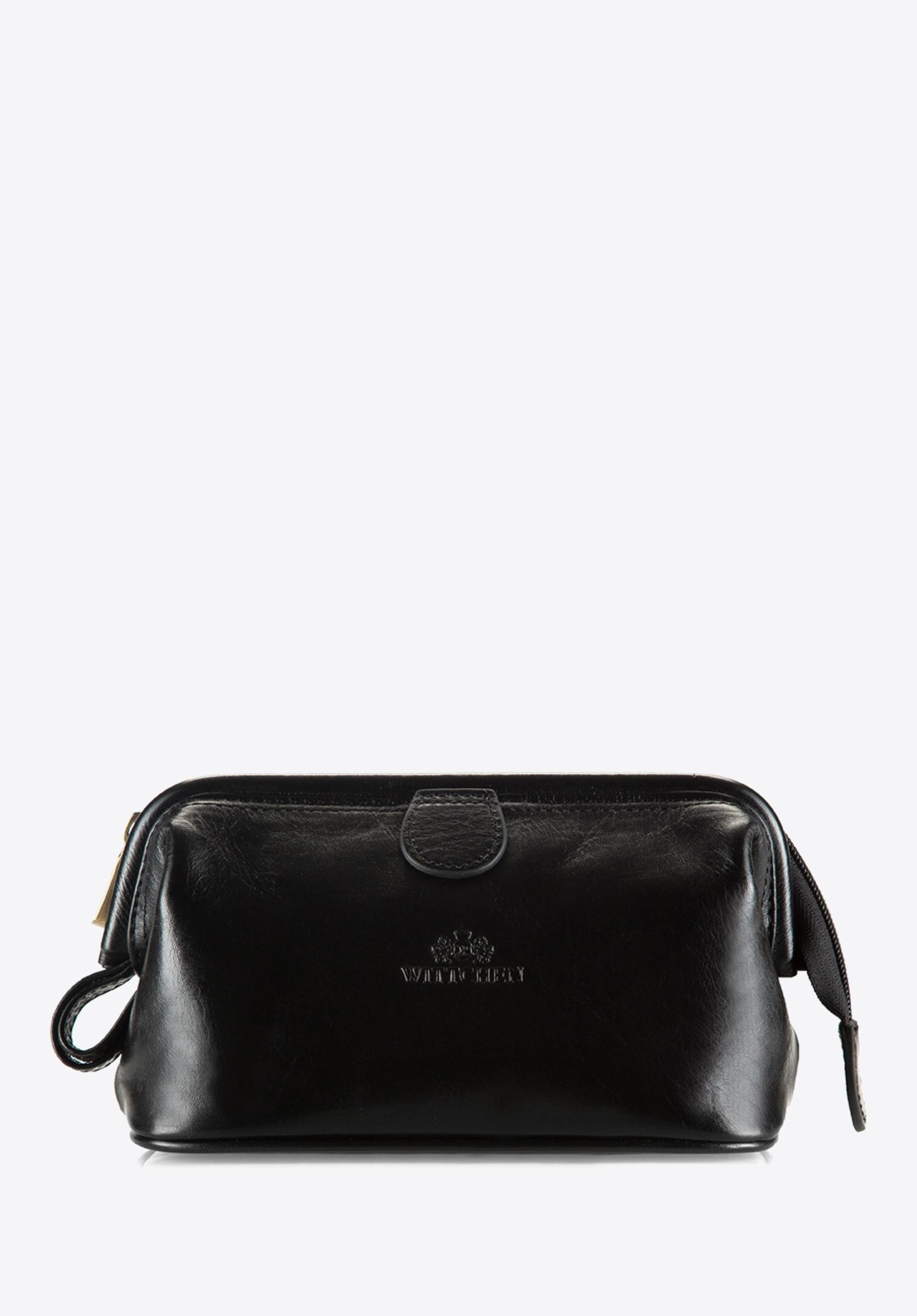 Kosmetyczka ze skóry prostokątna