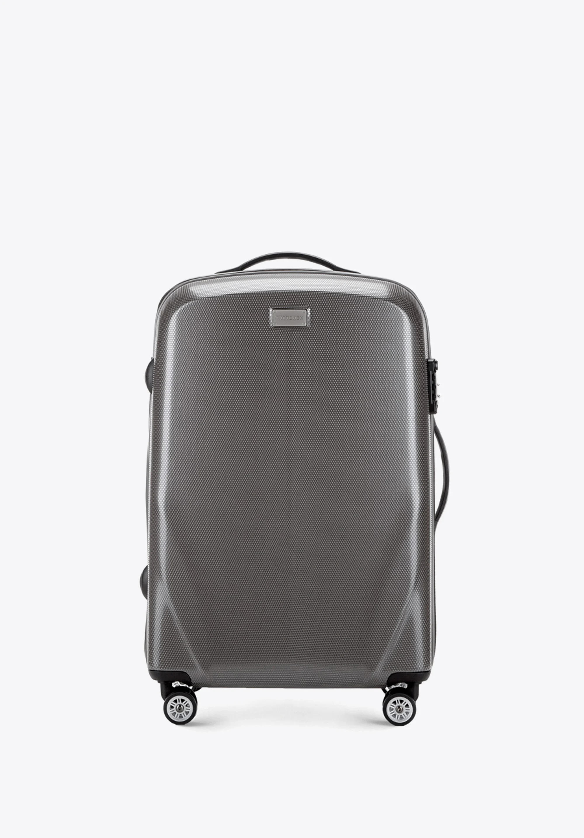 Walizka kabinowa z polikarbonu jednokolorowa