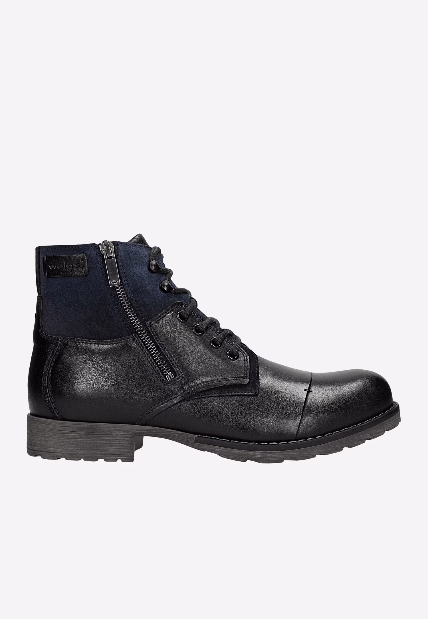 Sznurowane trzewiki męskie