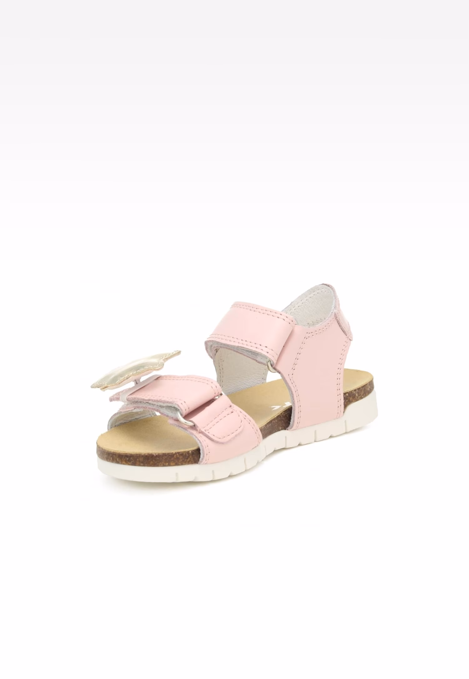 Sandały BARTEK 16183026, dla dziewcząt, beżowo-biały