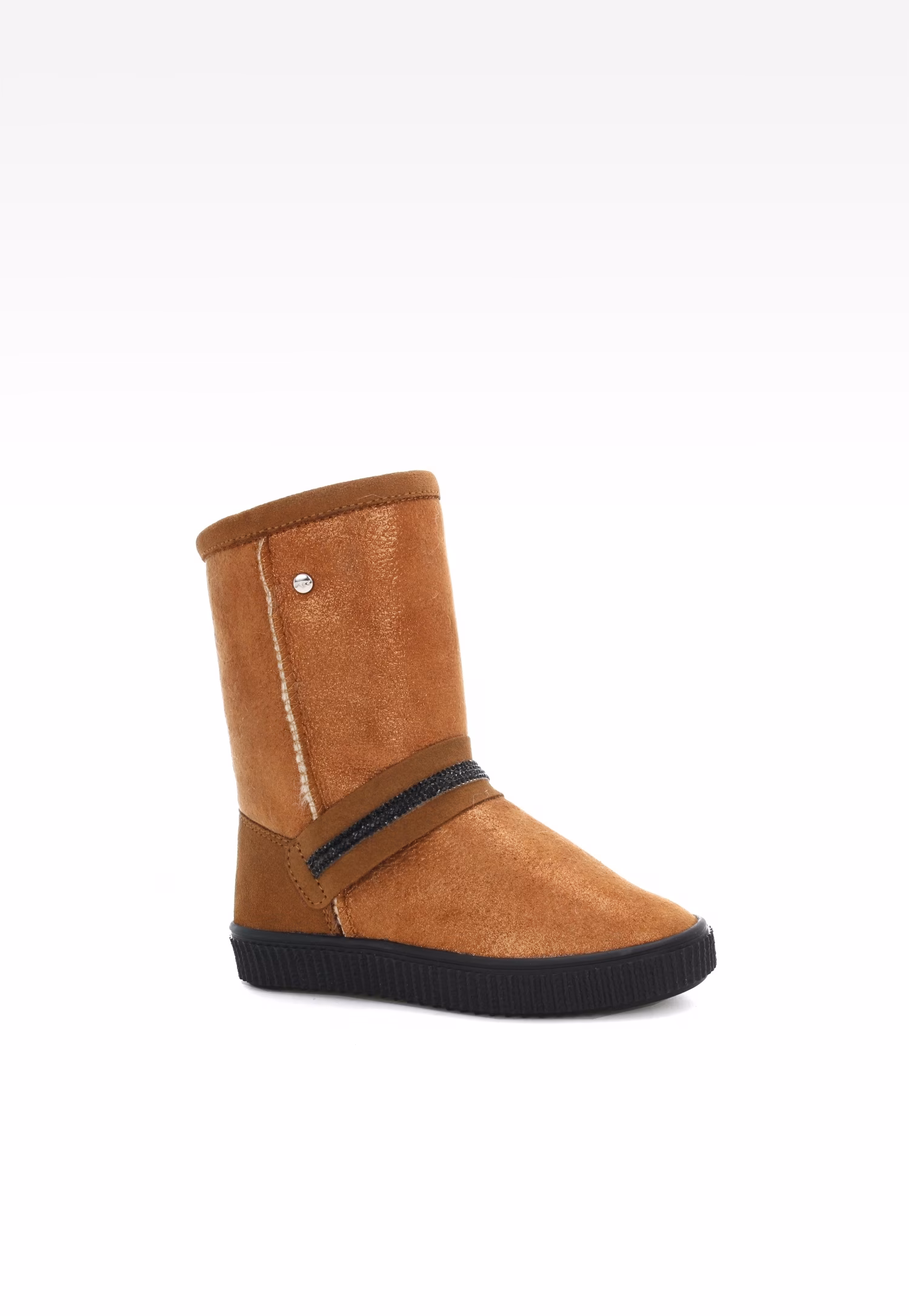 Botki ocieplane BARTEK T-477730/DAZ, dla dziewcząt, brązowy