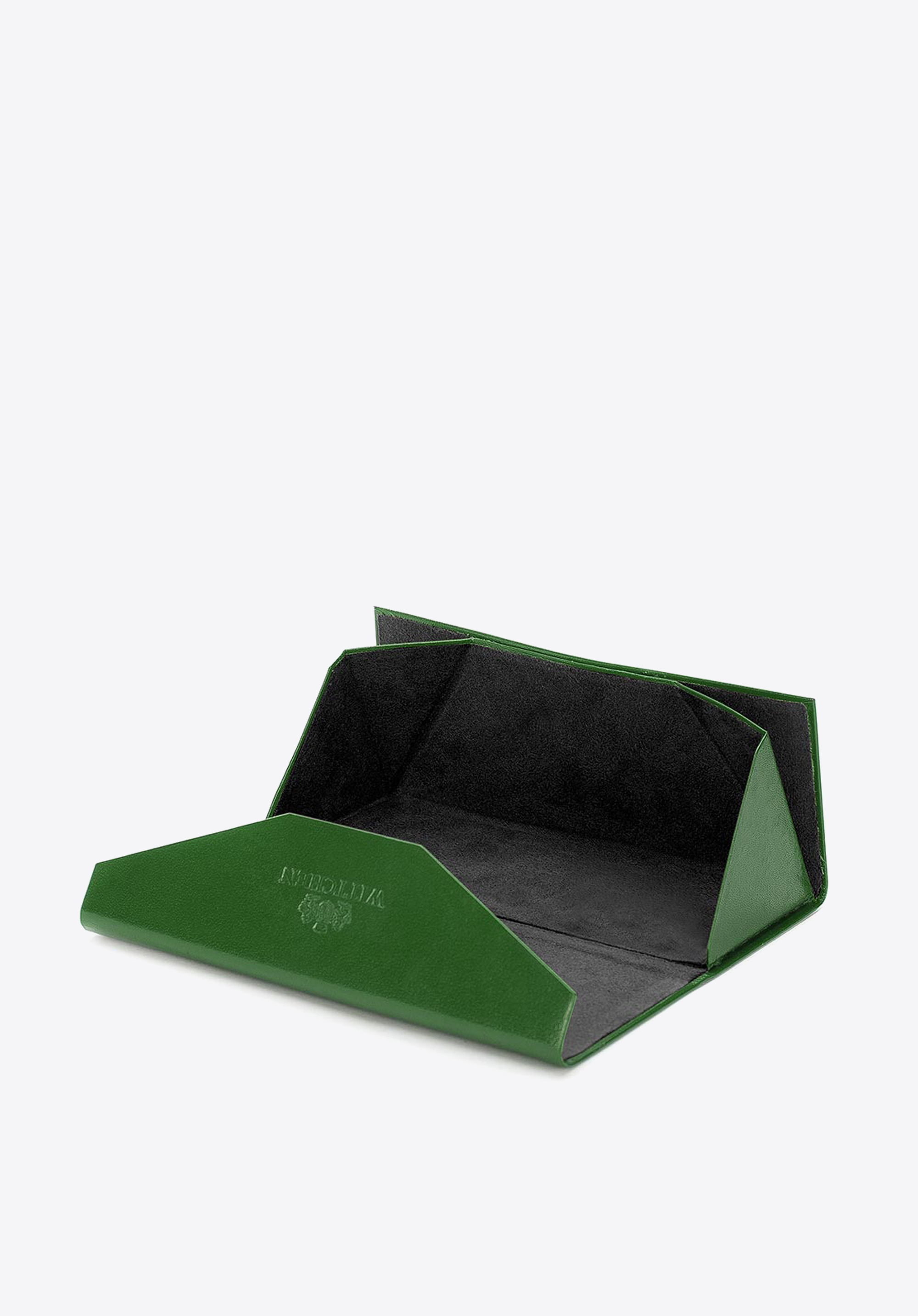 Etui na okulary skórzane składane