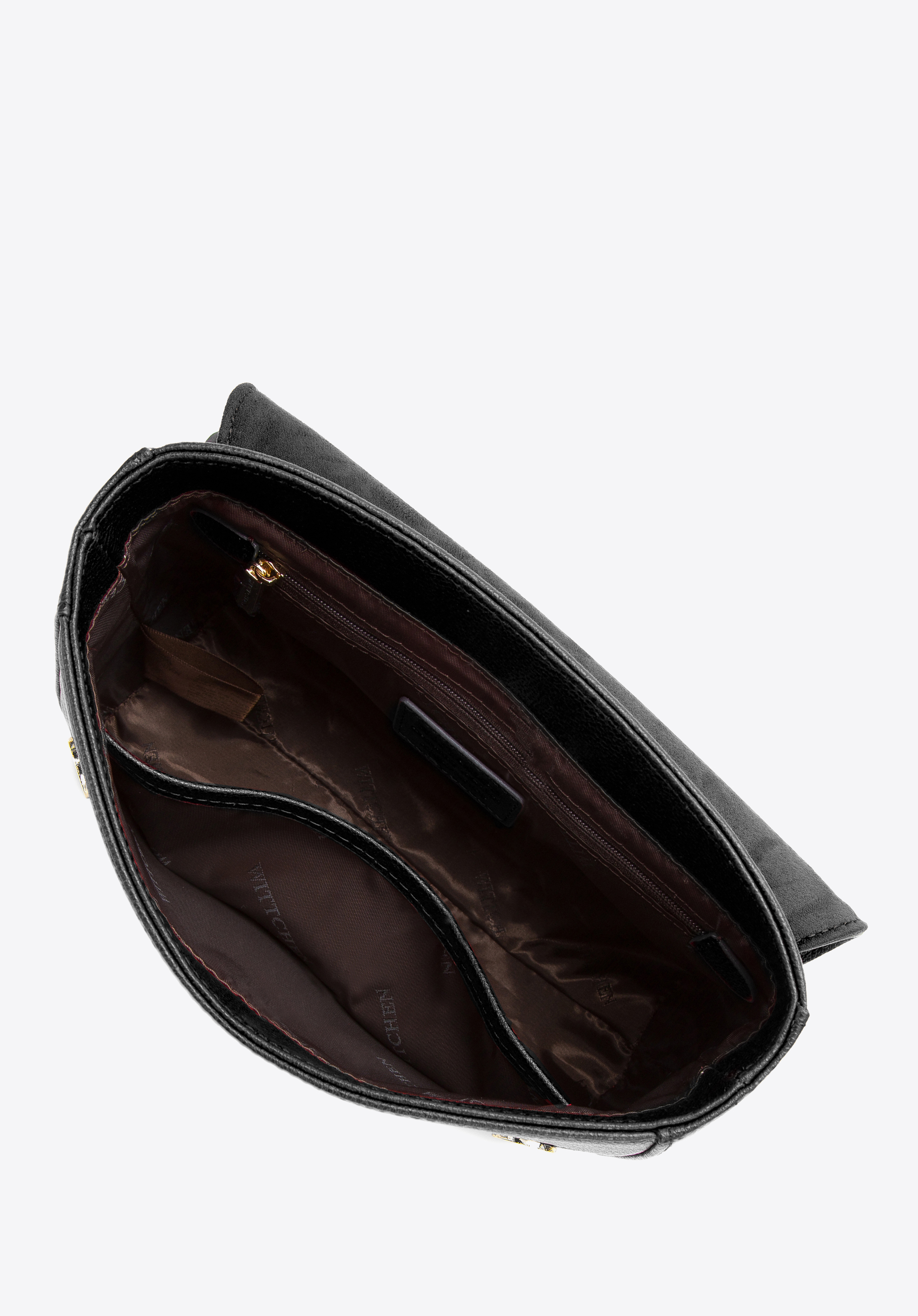 Torebka kuferek skórzana mała