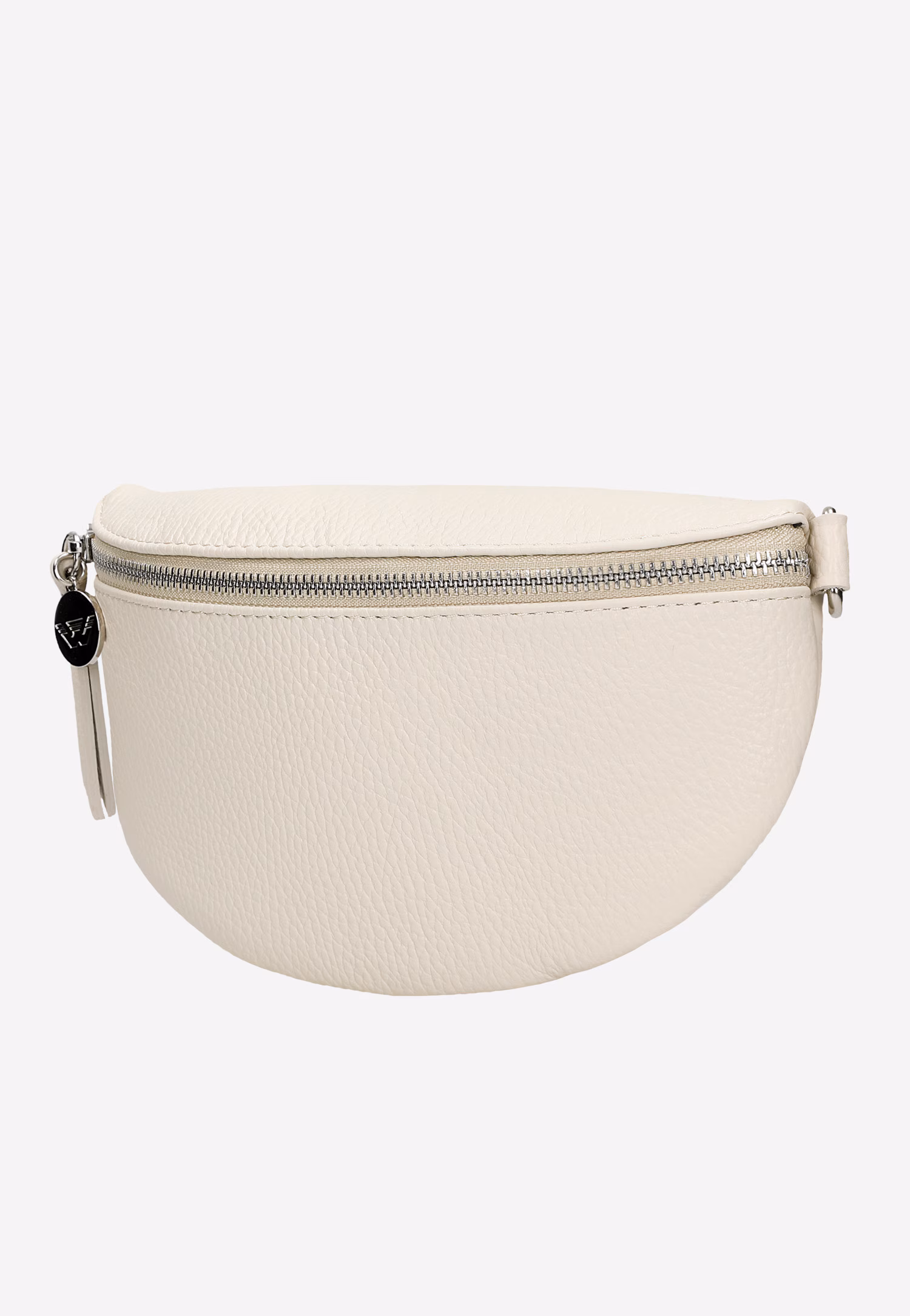 Czarna skórzana torebka nerka