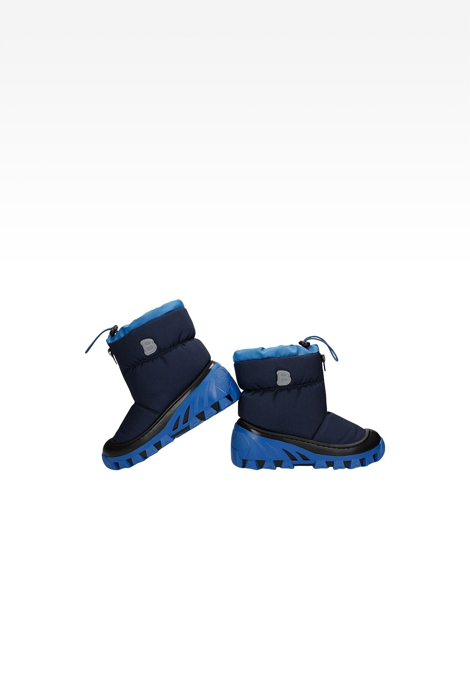 Granatowe śniegowce BARTEK dla chłopców 14624006