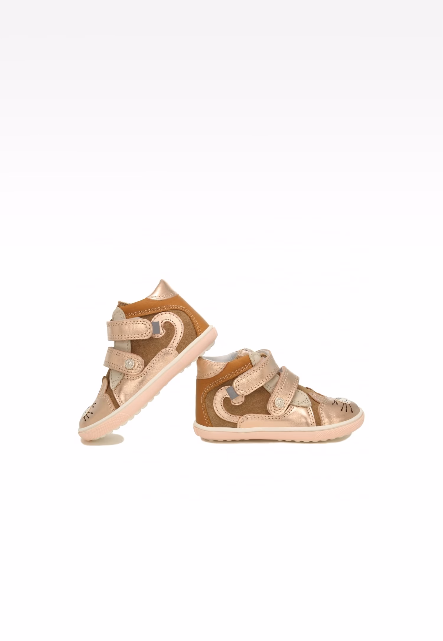 Trzewiki BARTEK 11702-032, dla dziewcząt, beżowo-złoty