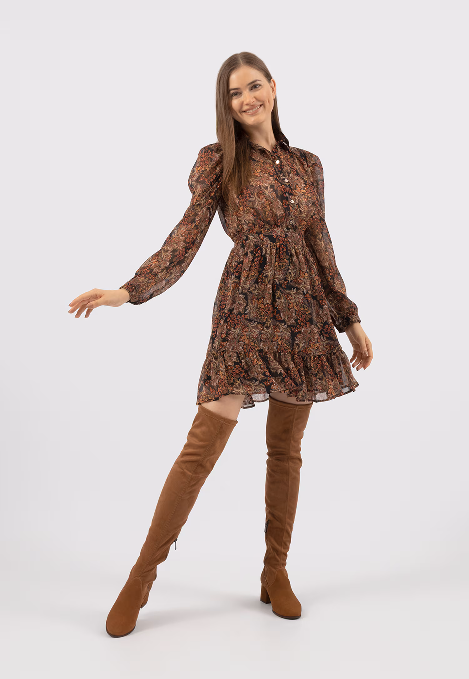 Czarne kozaki damskie zapinane na zamek