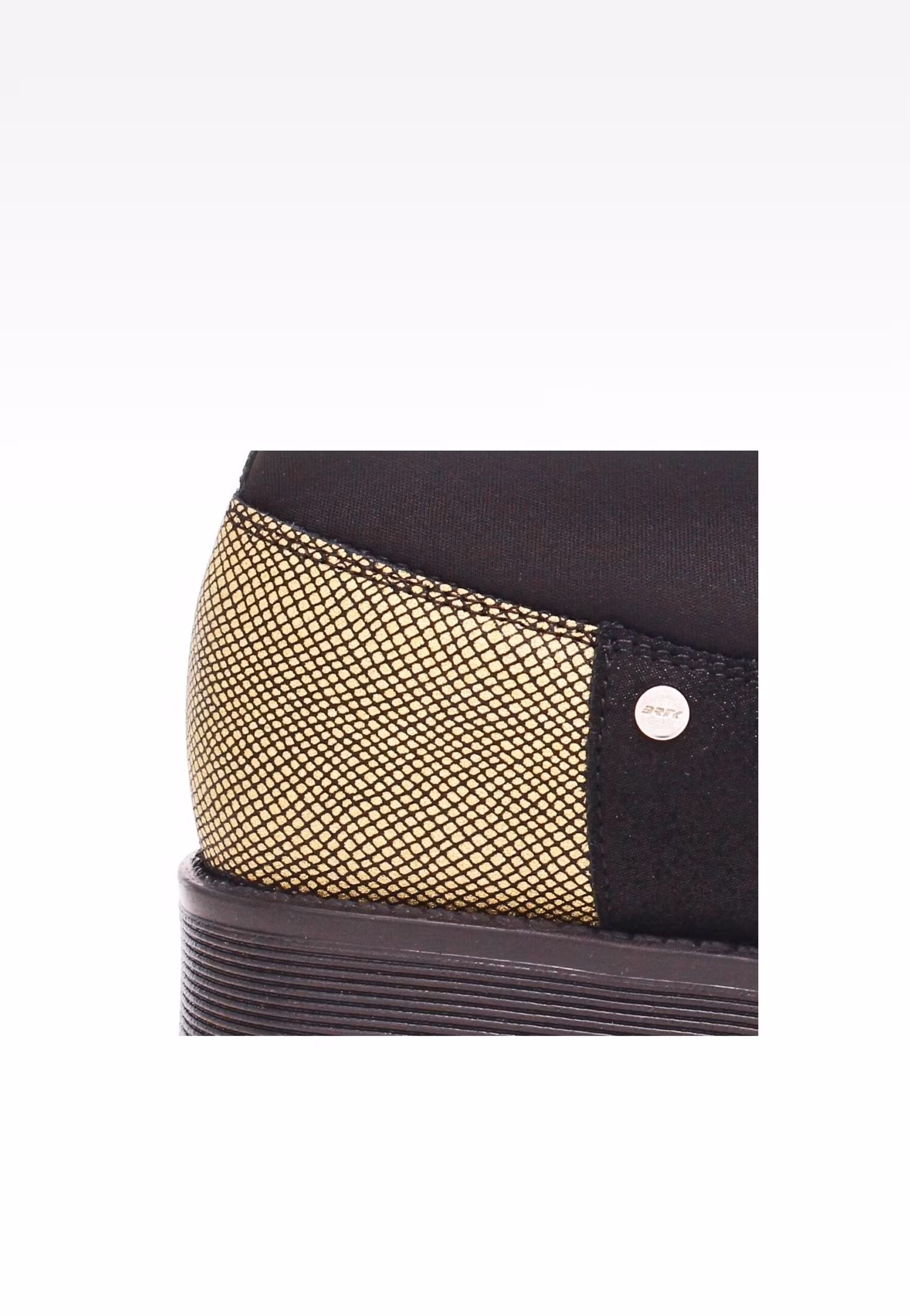 Trzewiki ocieplane BARTEK 4334-12RP, dla dziewcząt, czarno-złoty