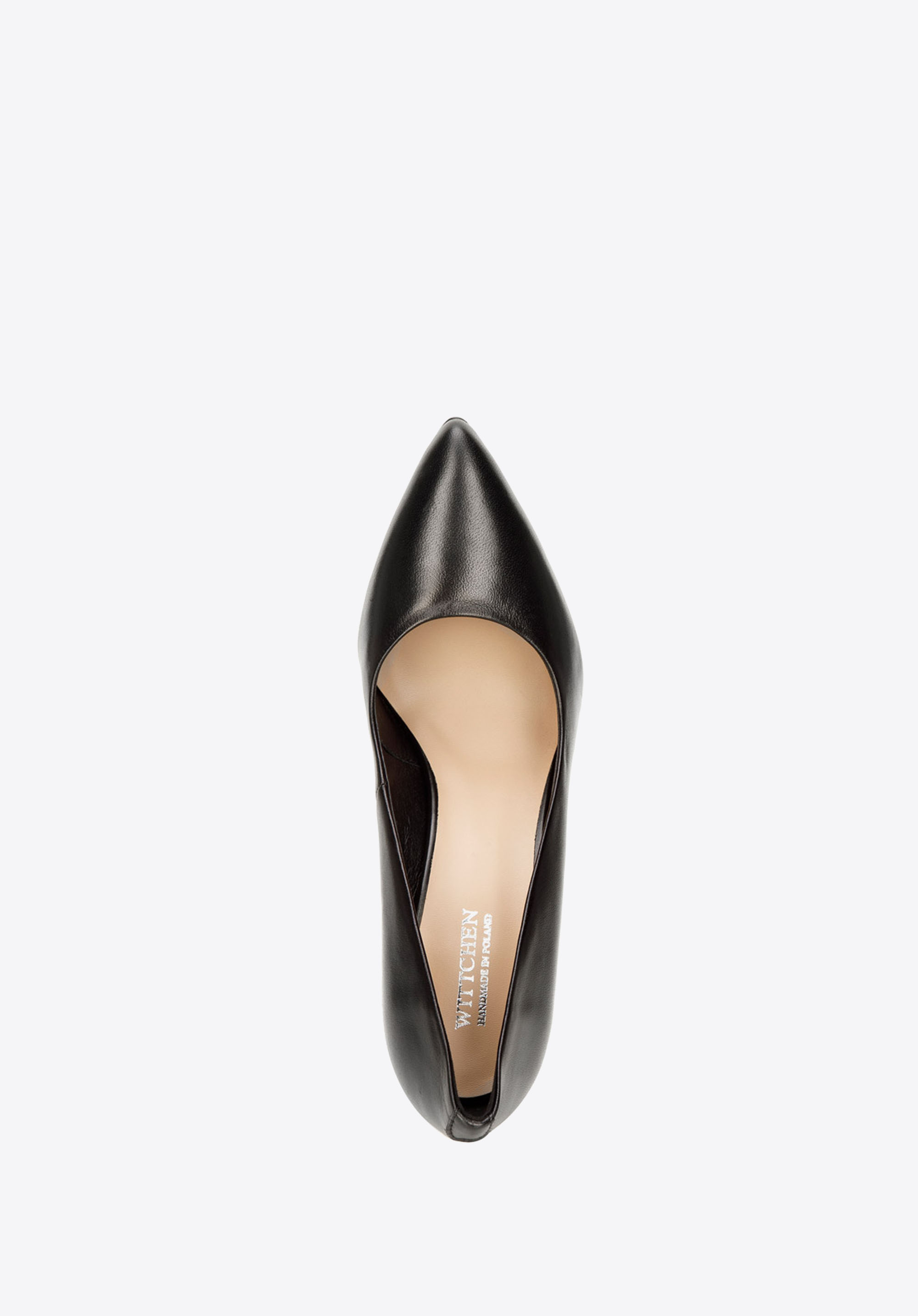 Szpilki skórzane klasyczne