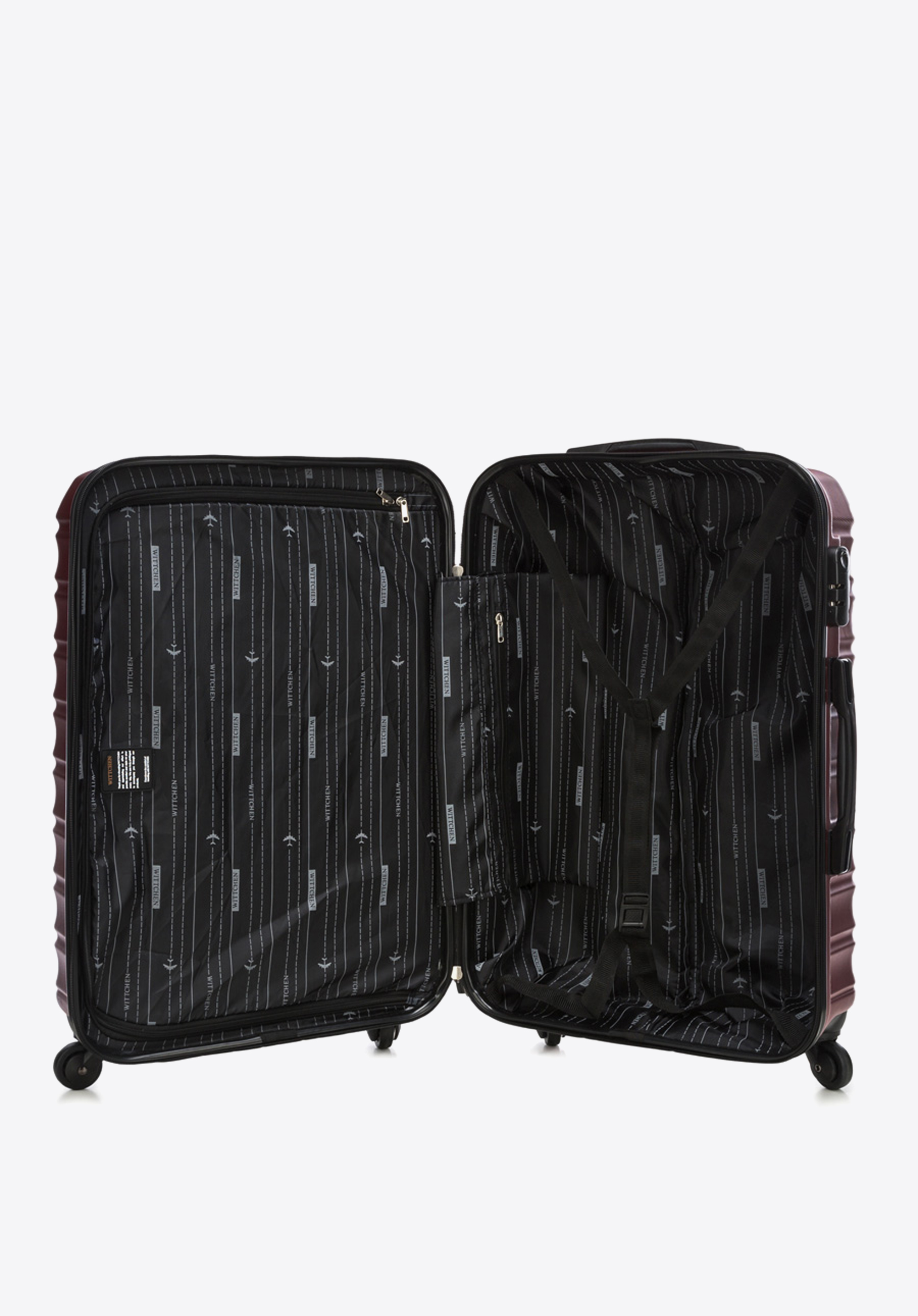 Kosmetyczka podróżna z ABS-u z żebrowaniem