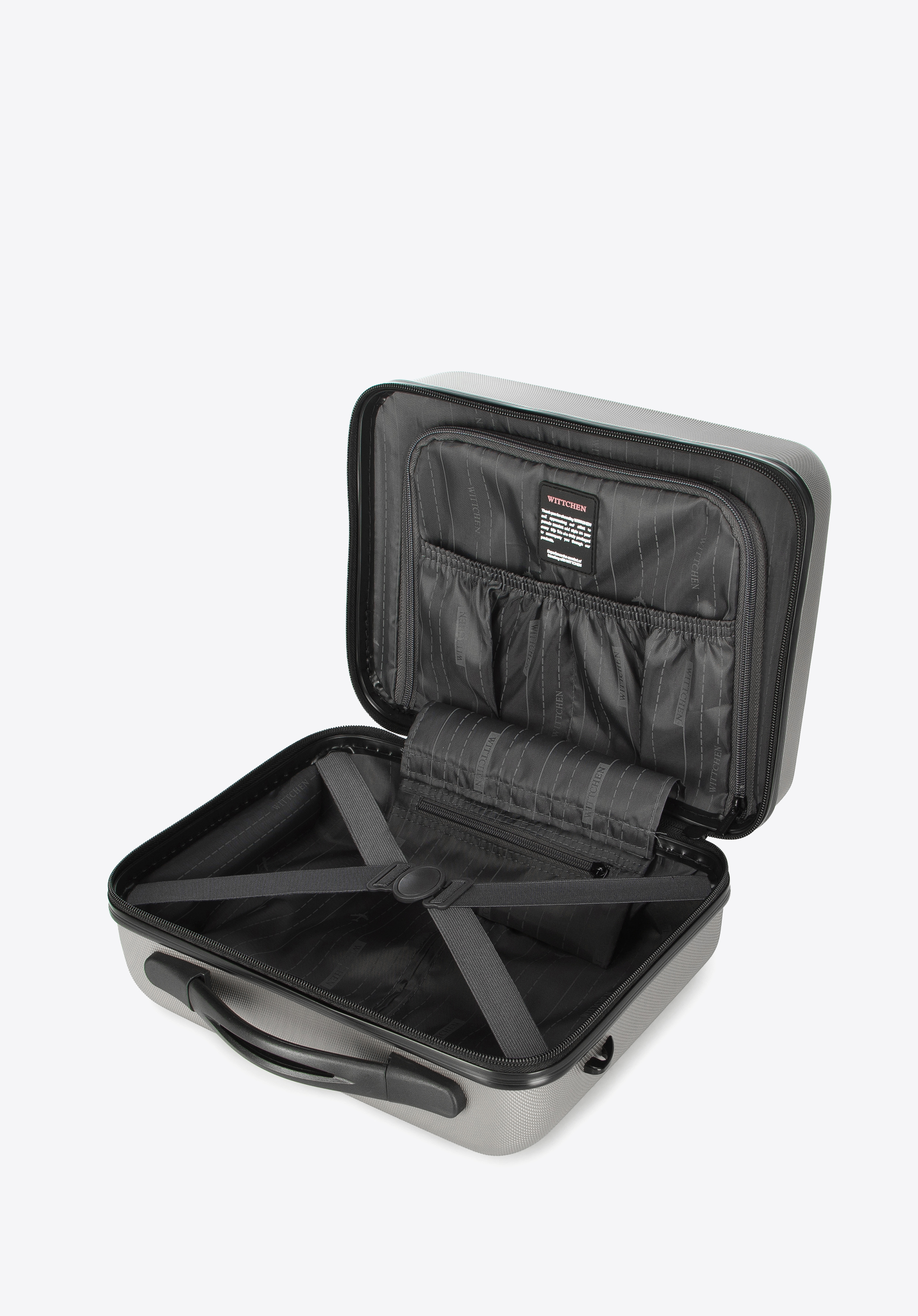 Walizka kabinowa z ABS-u żłobiona