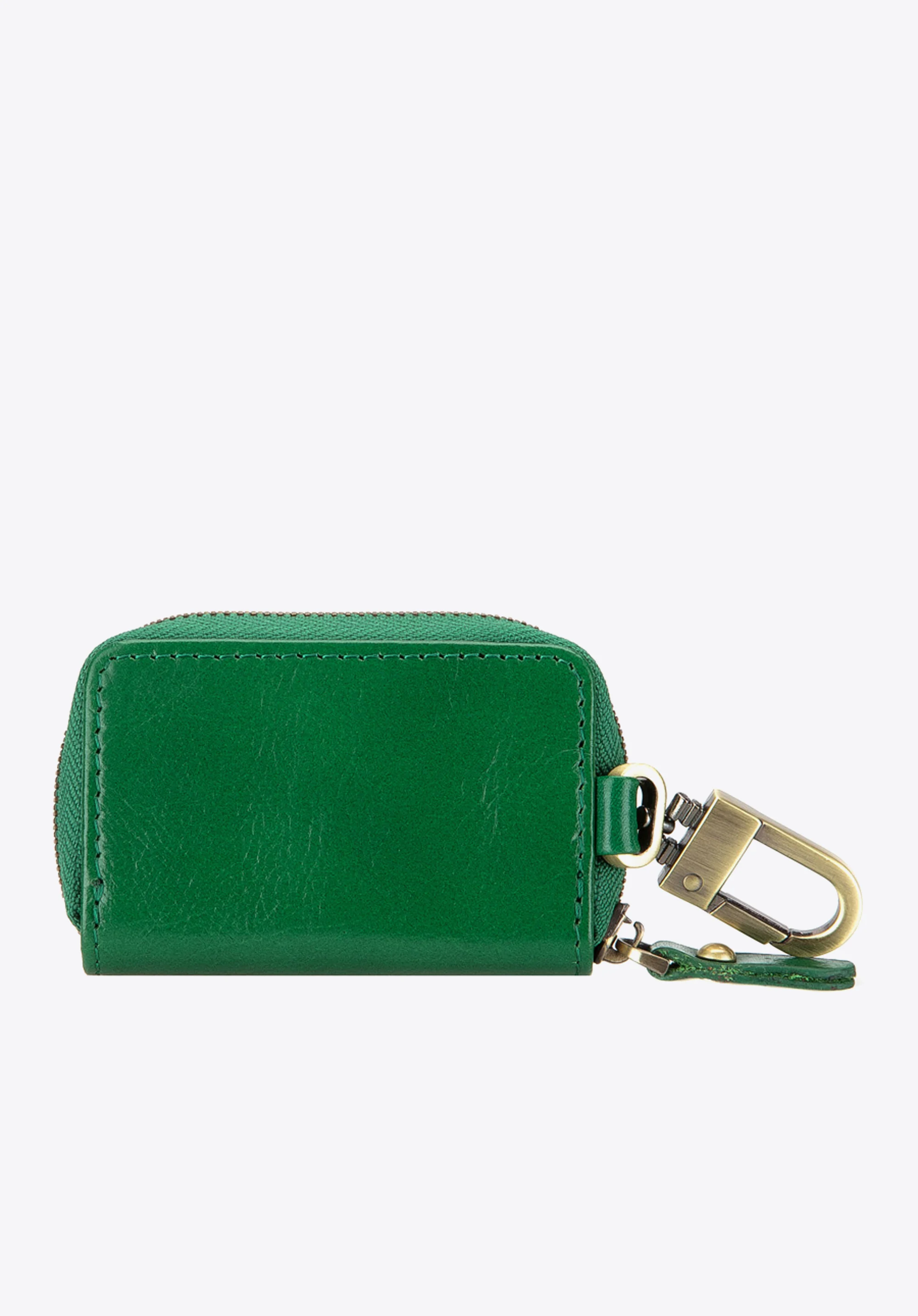 Etui na klucze skórzane na breloku