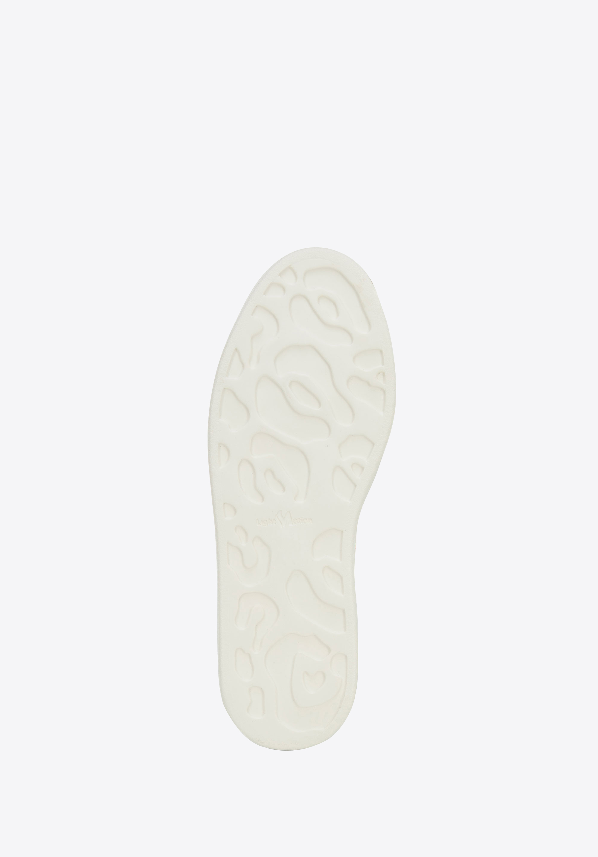 Damskie sneakersy skórzane z falbanką