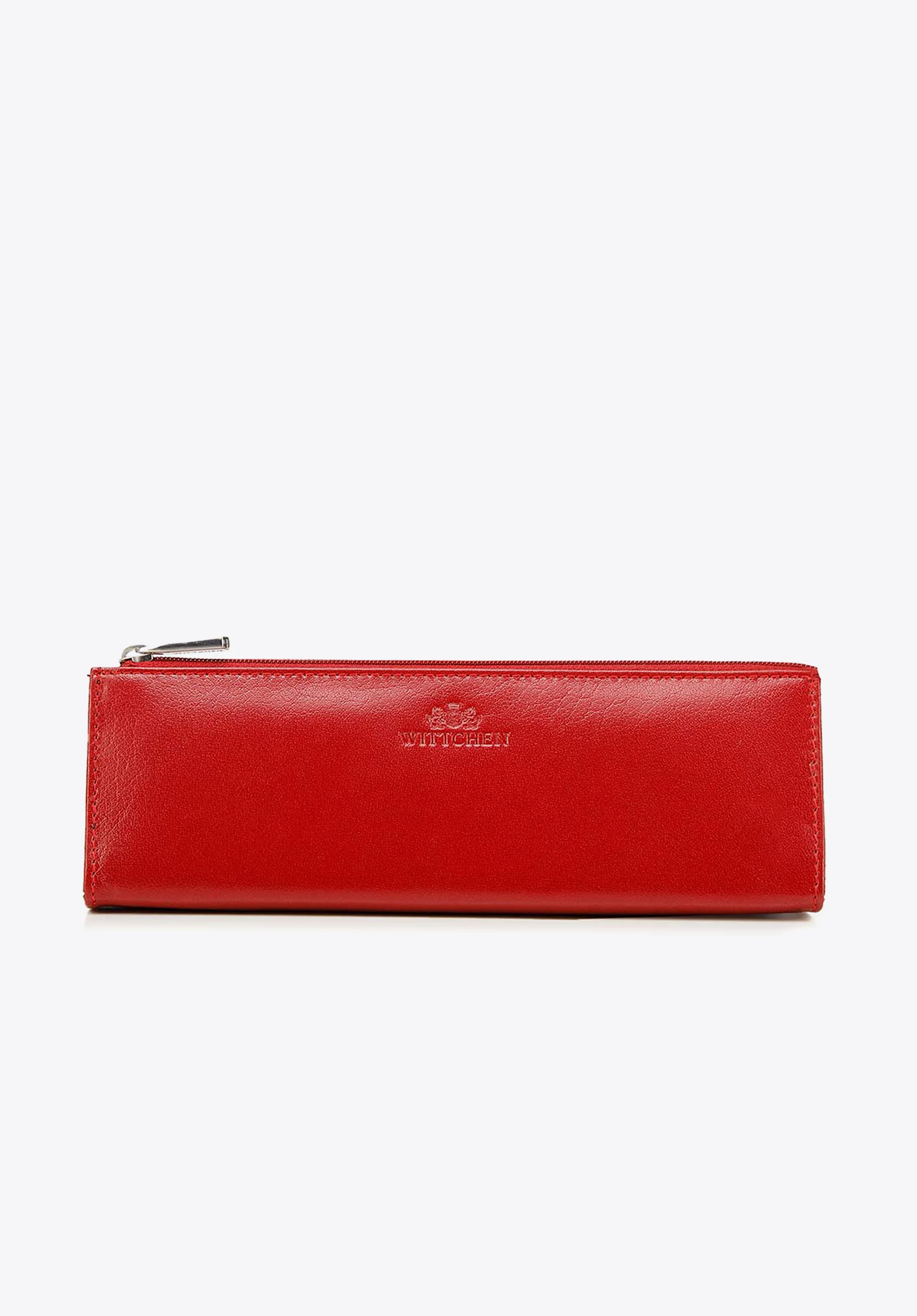 Etui na długopisy skórzane trójkątne