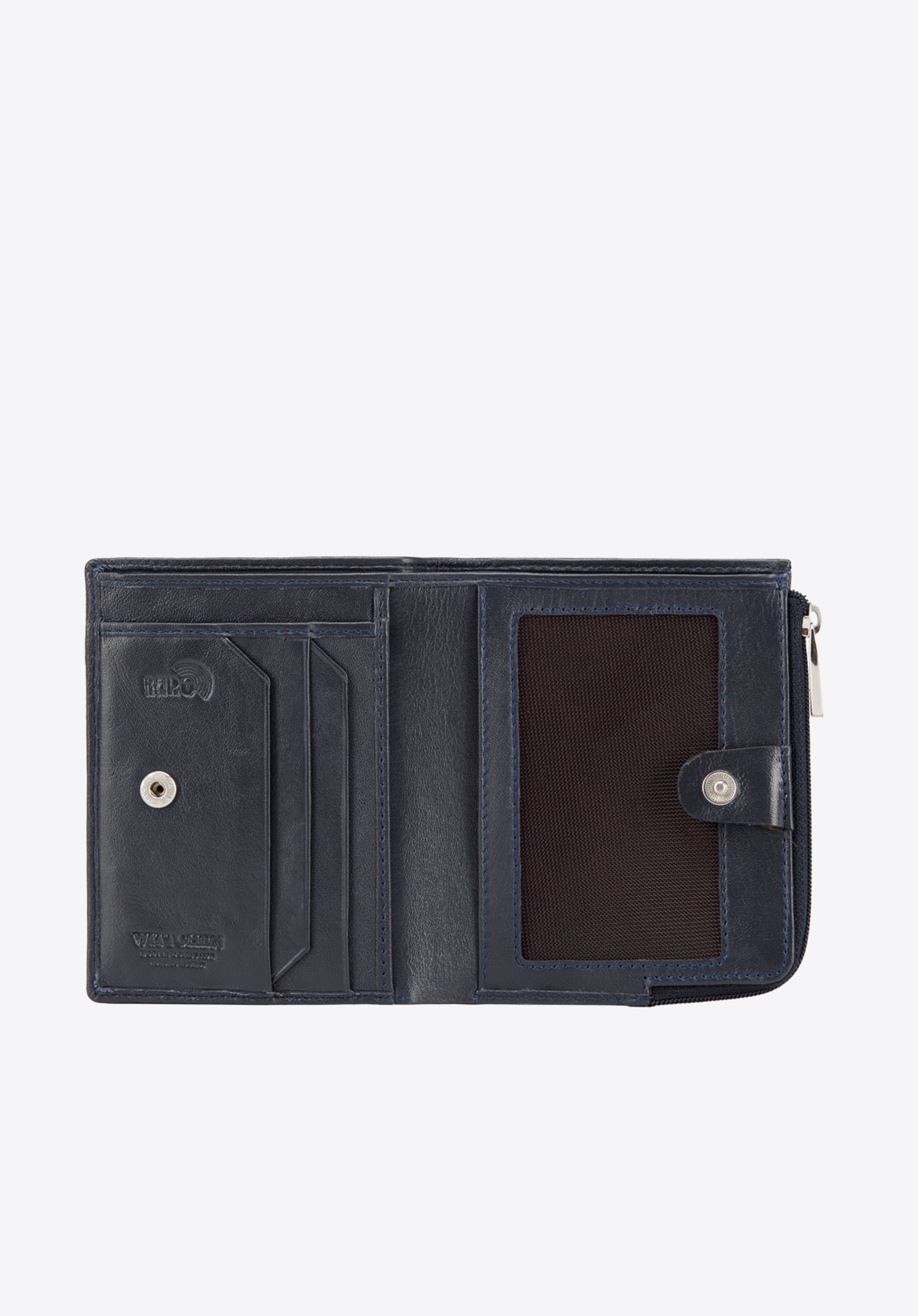 Portfel ze skóry z zapięciem UNISEX