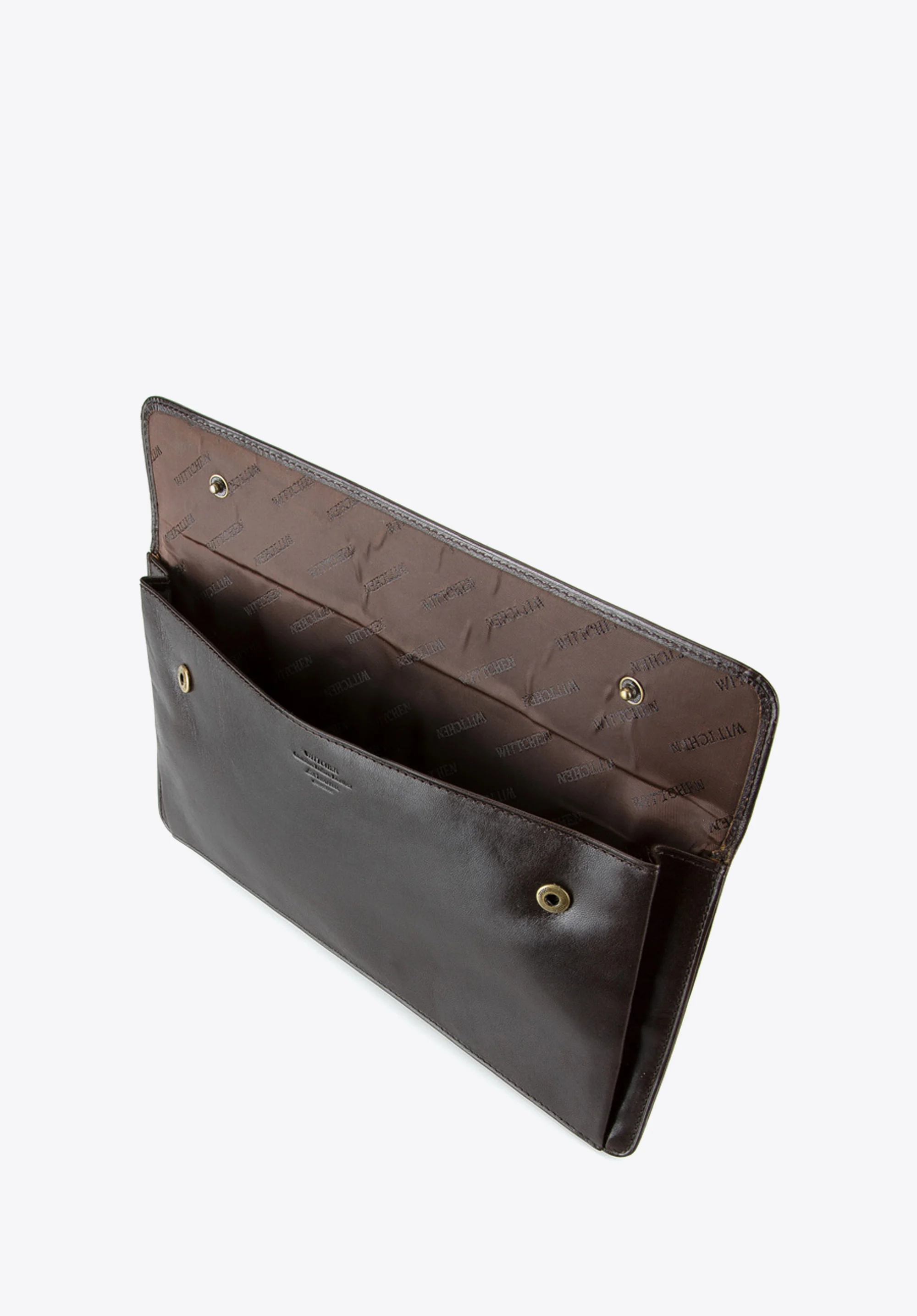 Etui na bilet lotniczy skórzane