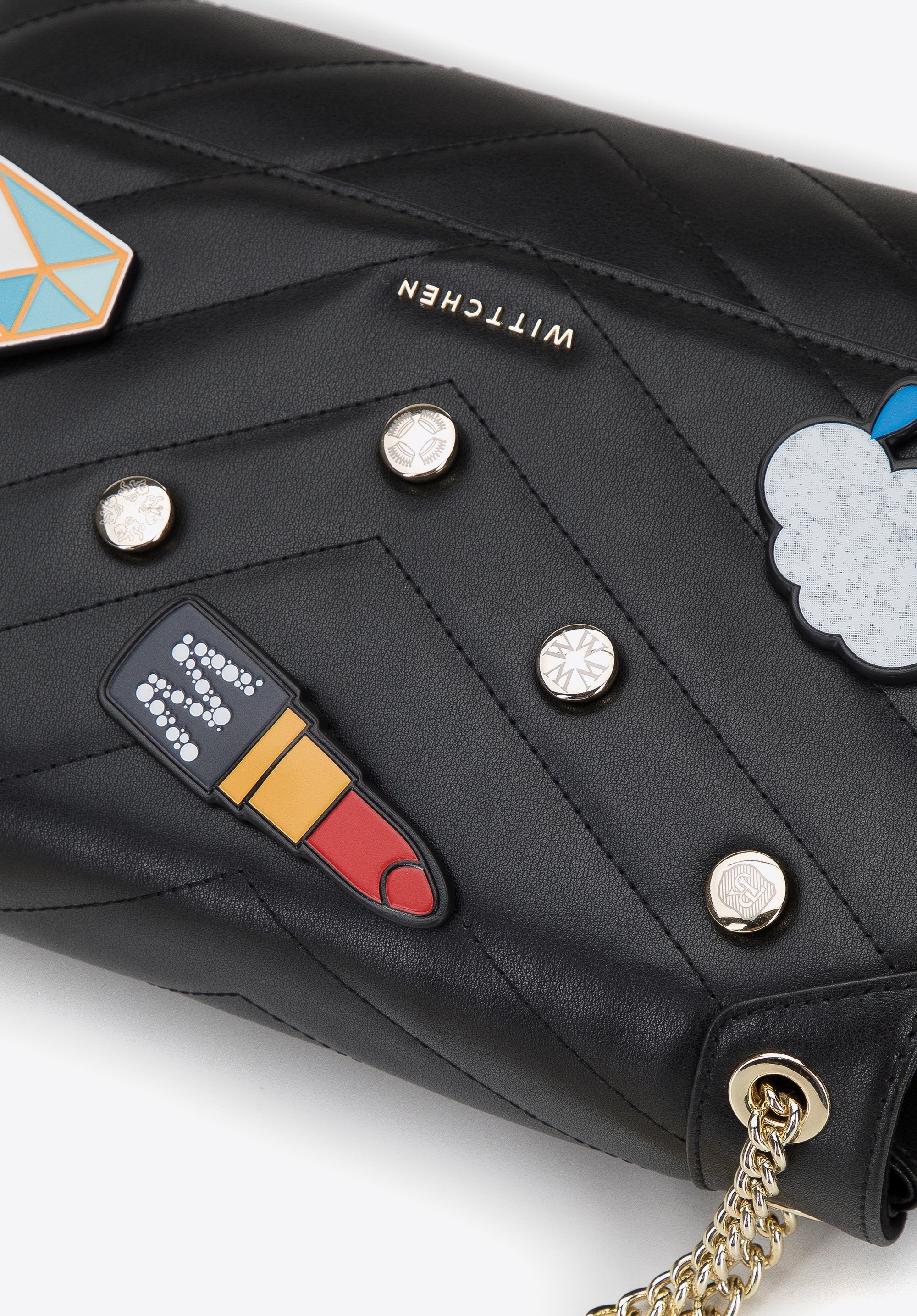 Zestaw przypinek skórzanych – 3 sztuki