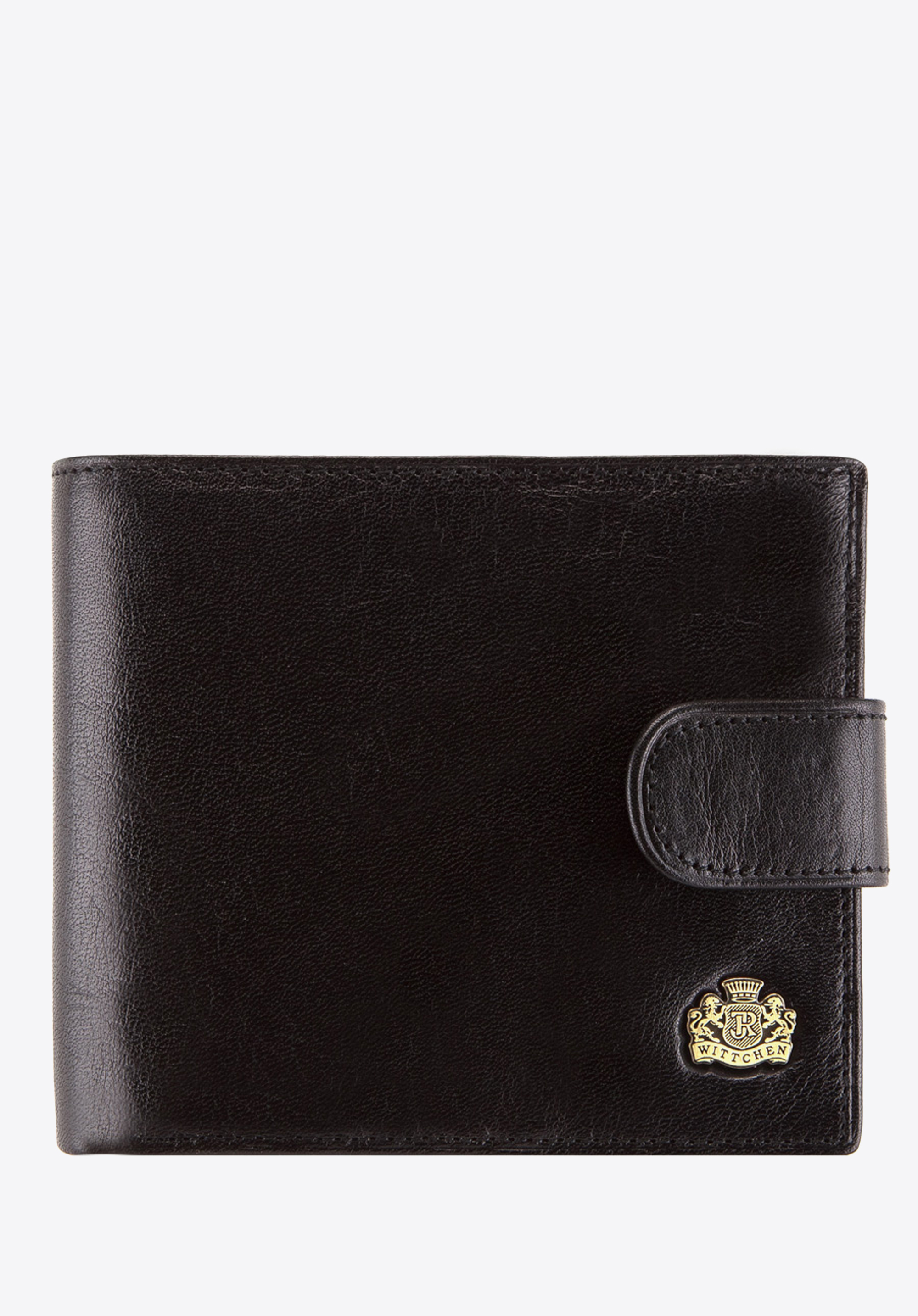 Męski portfel skórzany zapinany