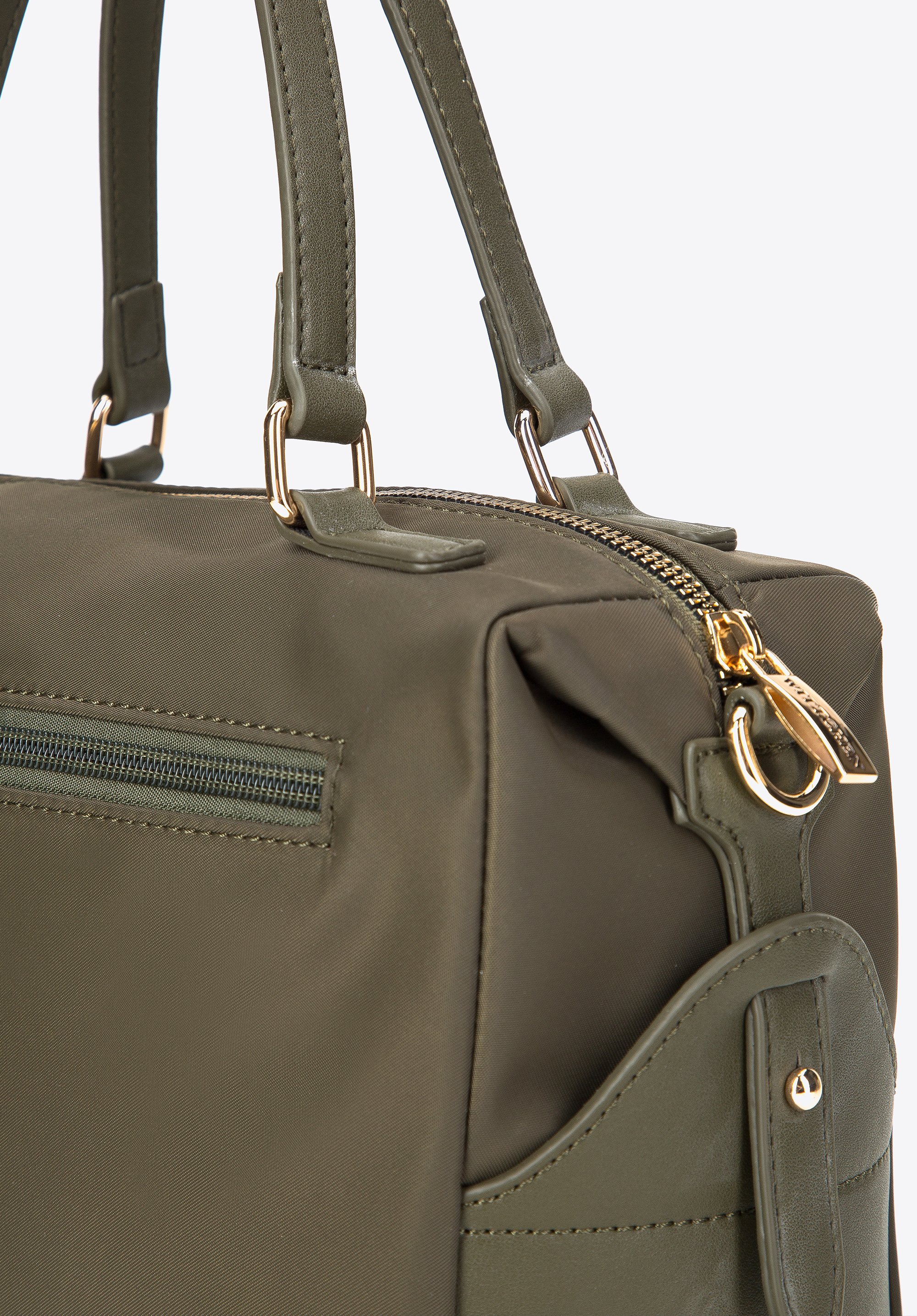 Torebka kuferek z nylonu pudełkowa