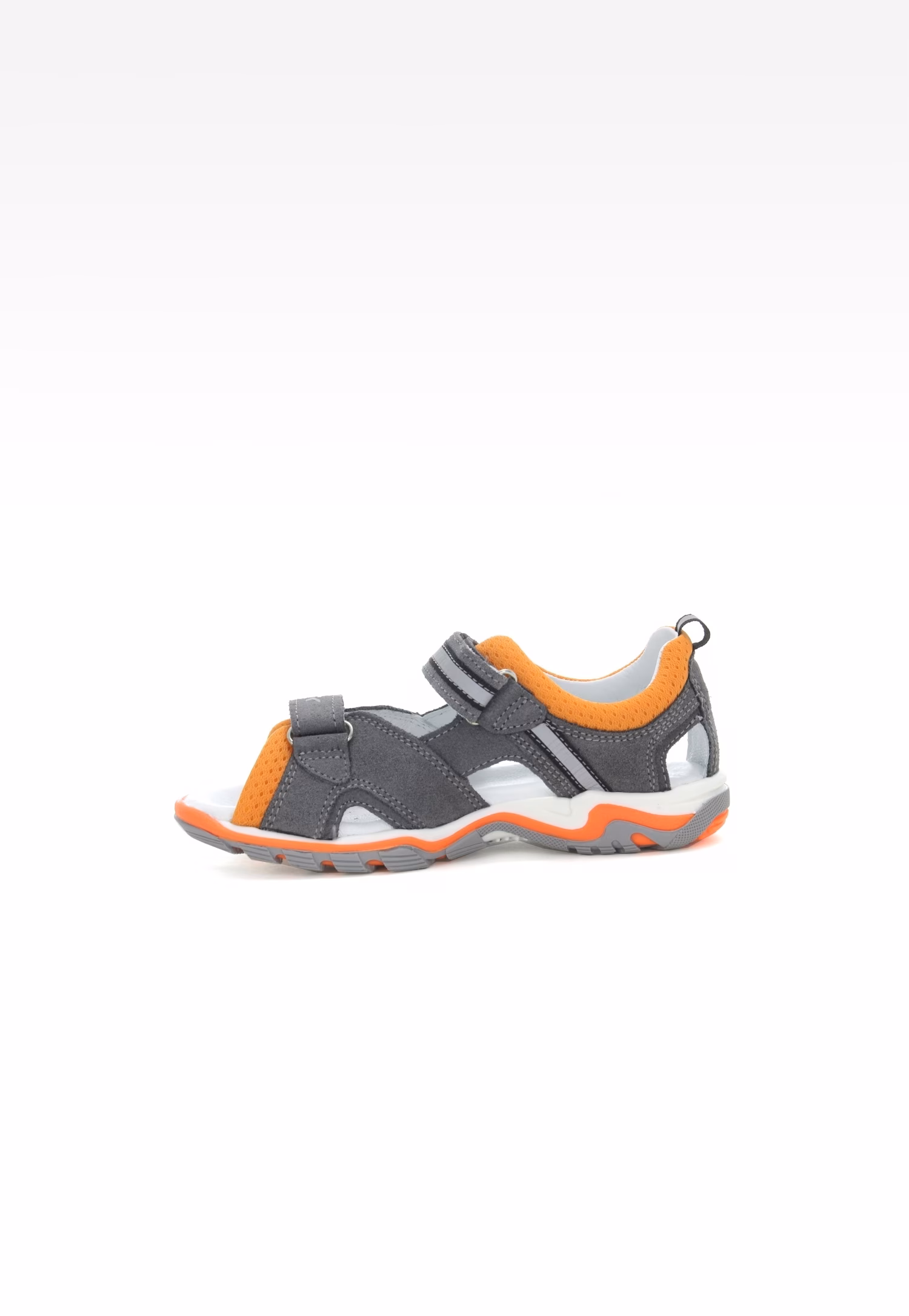 Sandały BARTEK T-19176-5/GR9, dla chłopców, szaro-pomarańczowy