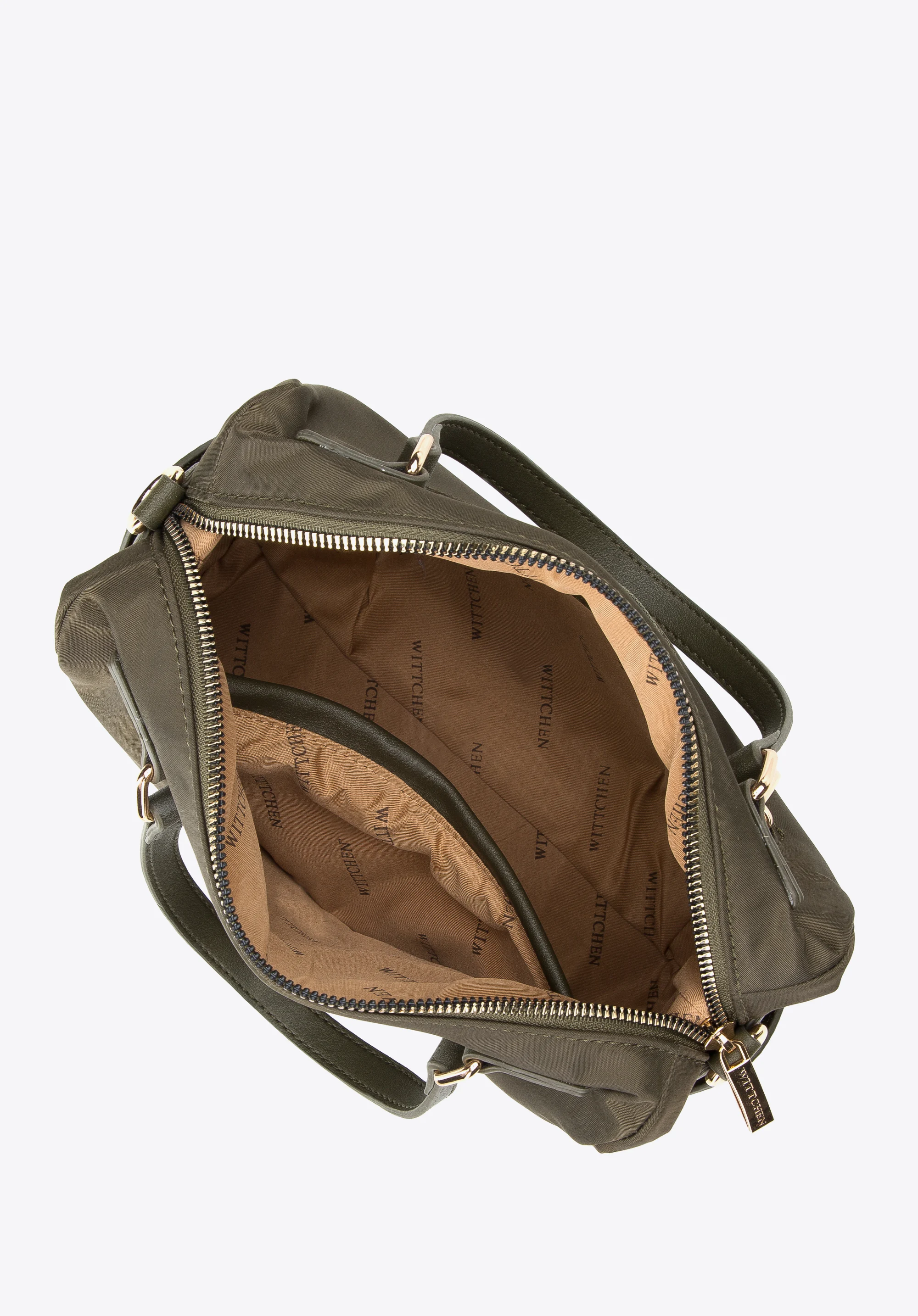 Torebka kuferek z nylonu pudełkowa