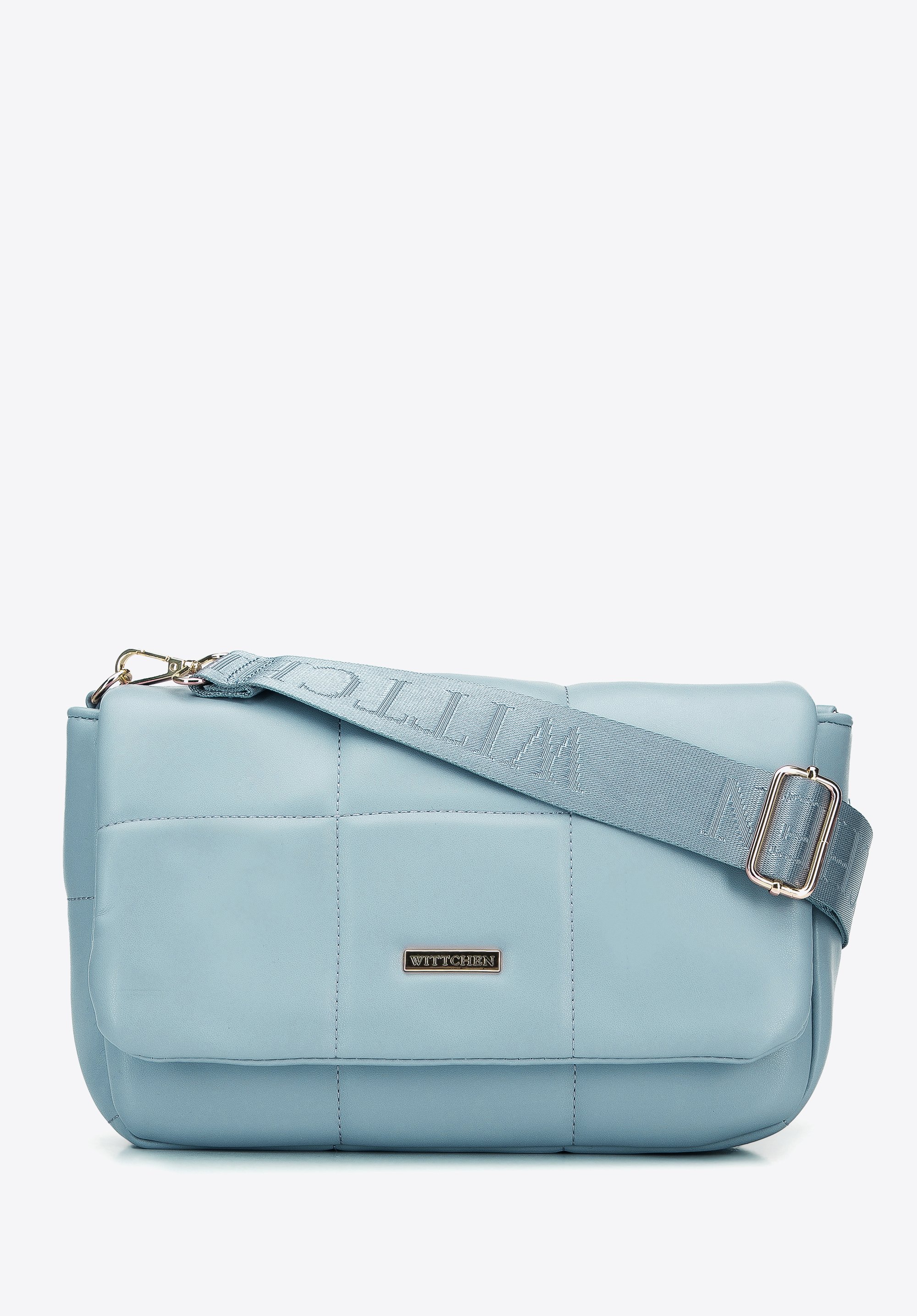 Damska listonoszka z miękkiej pikowanej ekoskóry