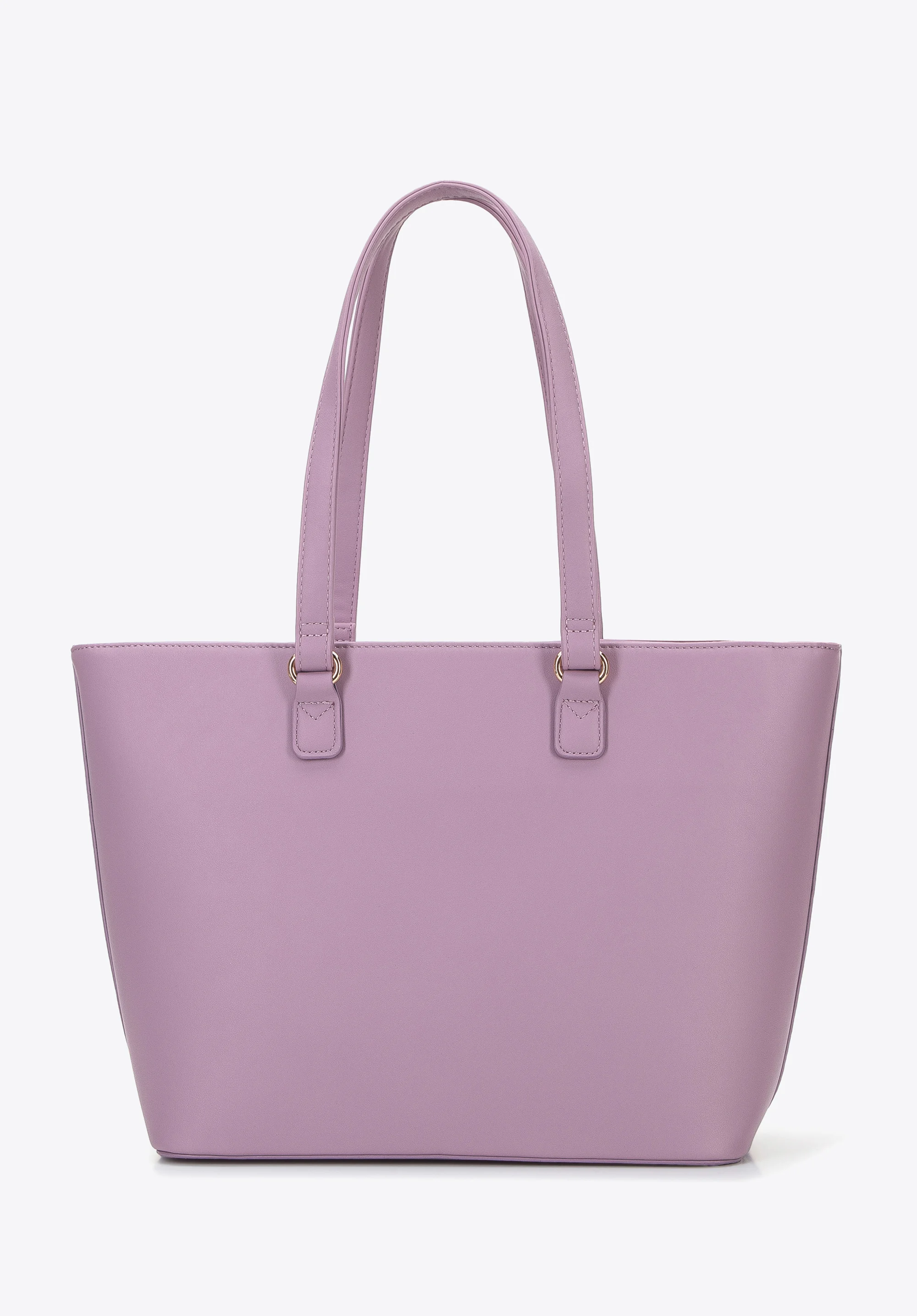 Damska shopperka z łańcuchem na przodzie