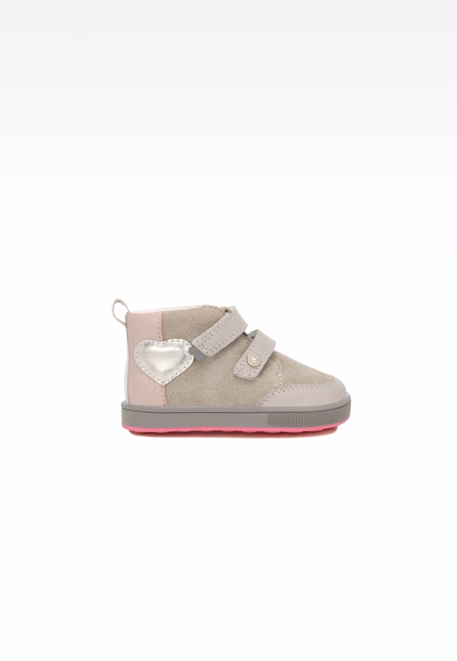 Mini first steps BARTEK 136300-05, dla dziewcząt, szaro-różowy