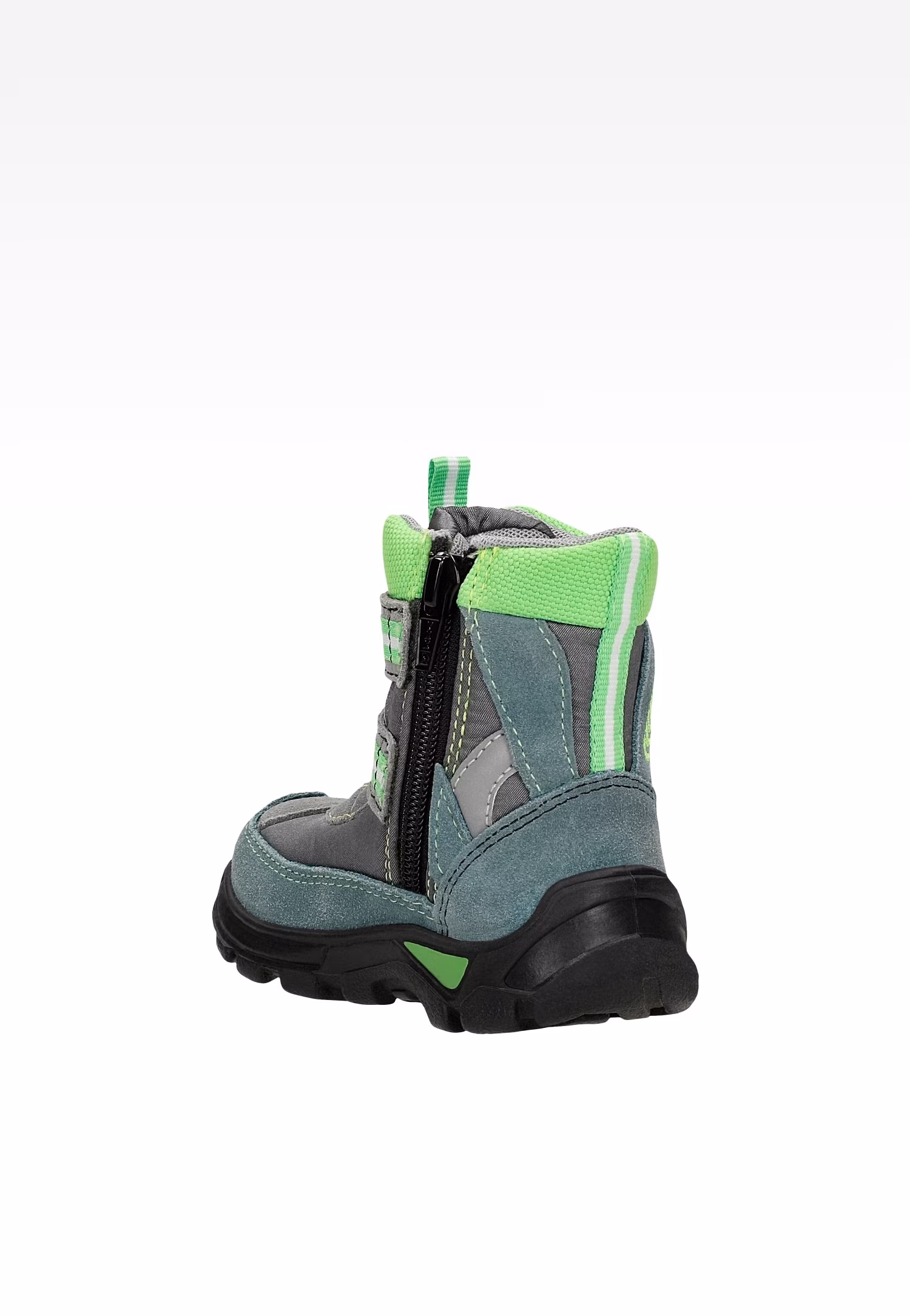 Trzewiki ocieplane BARTEK T-51522/214, szaro-zielony