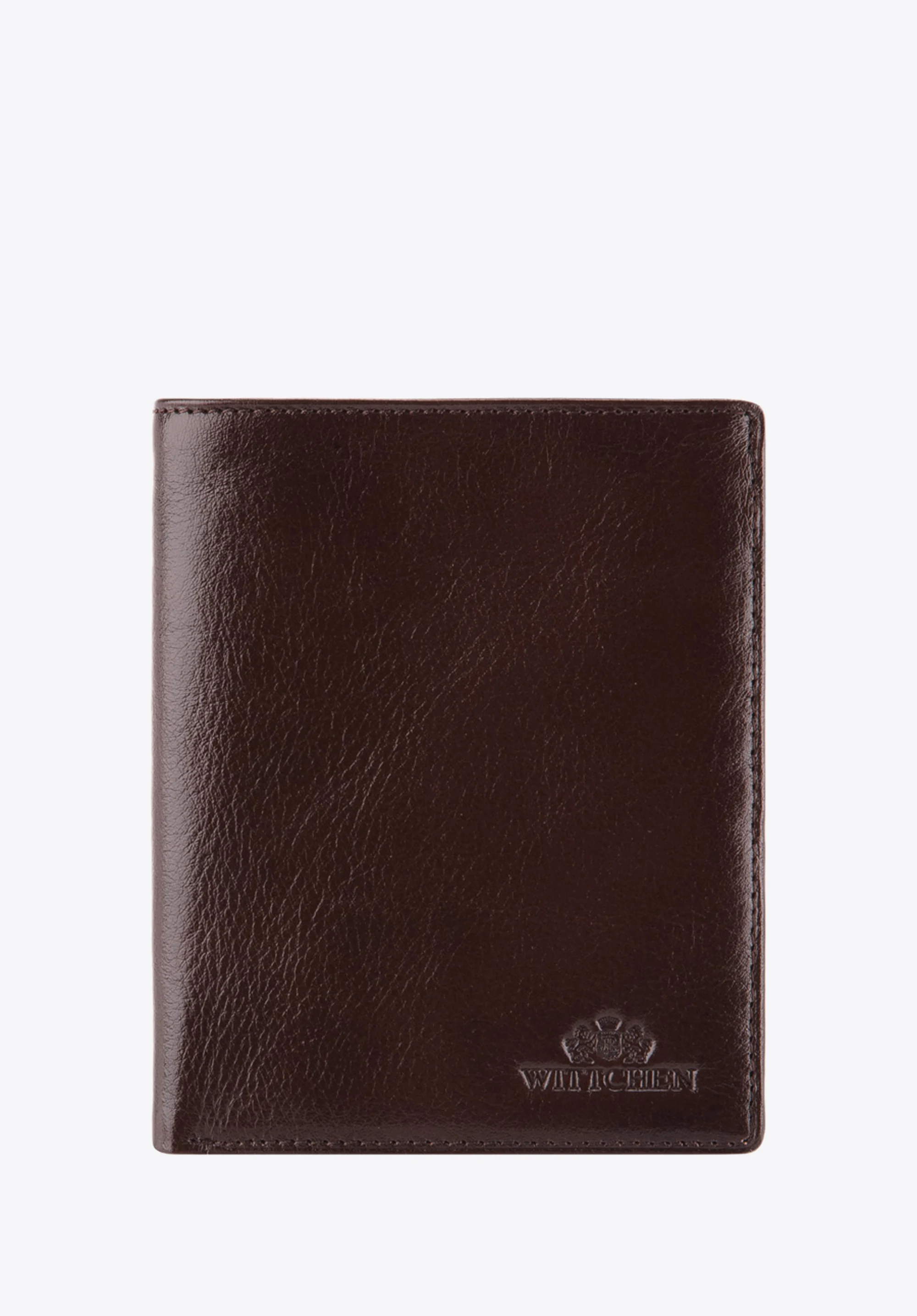 Męski portfel ze skóry prosty