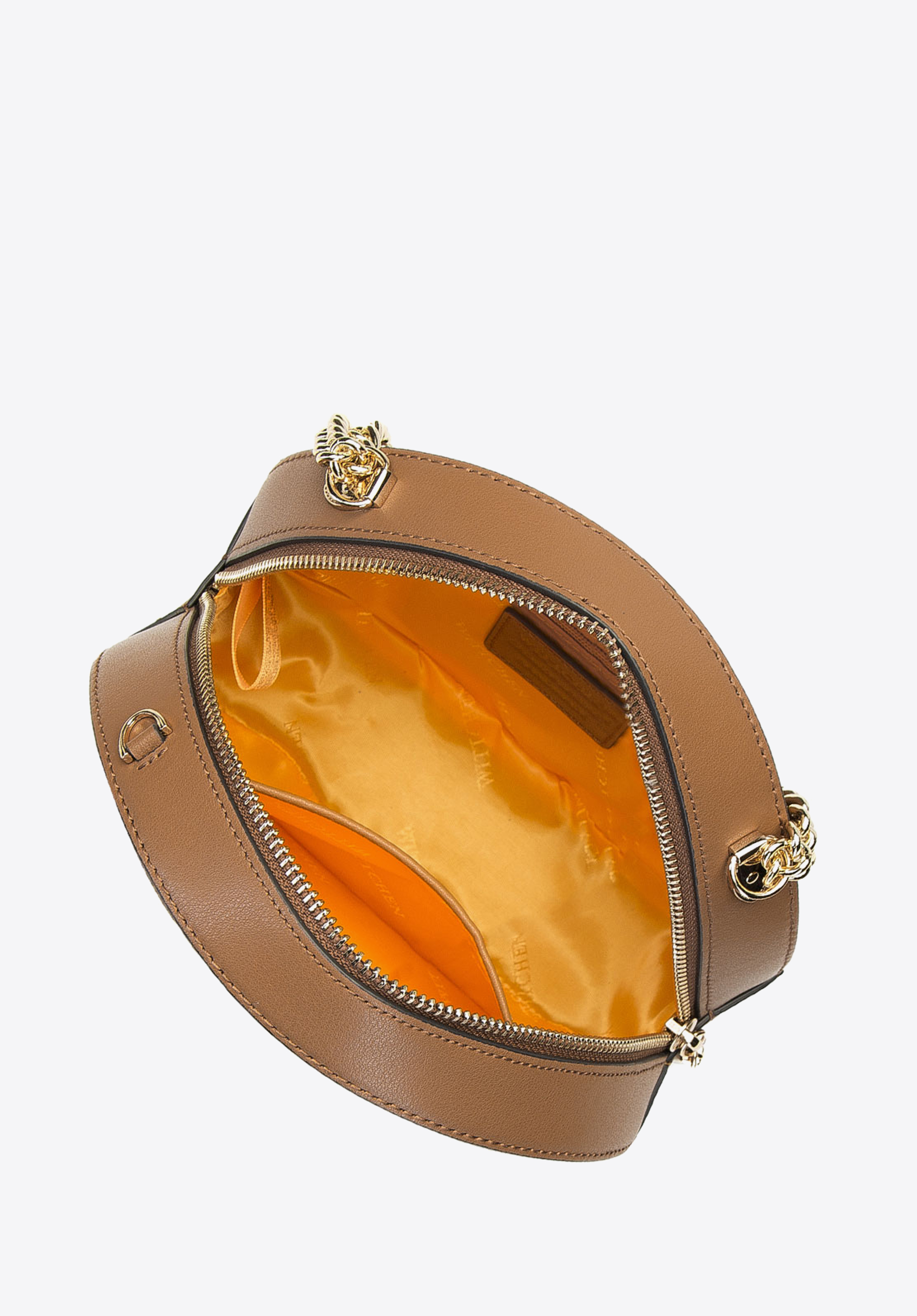 Torebka crossbody ze skóry okrągła – limitowana edycja