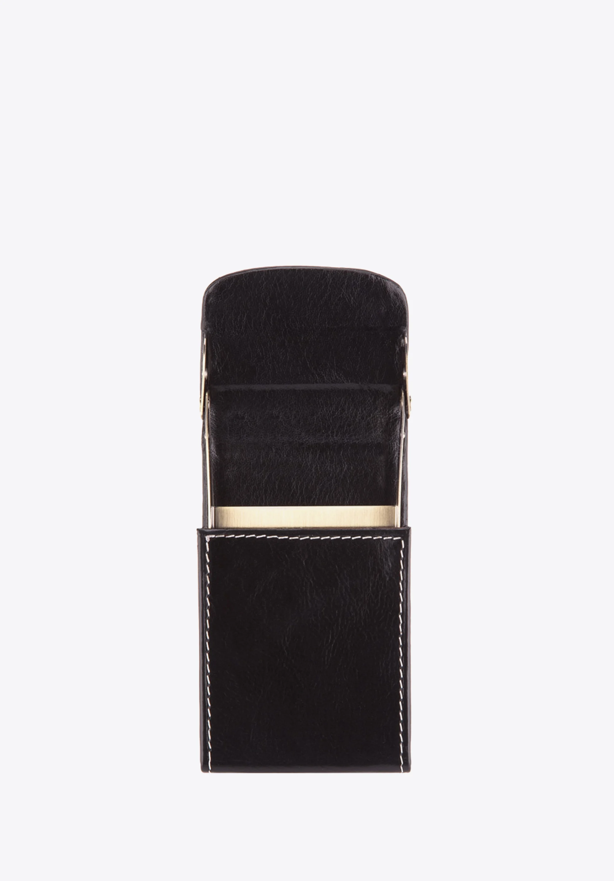 Etui na wizytówki ze skóry pionowe