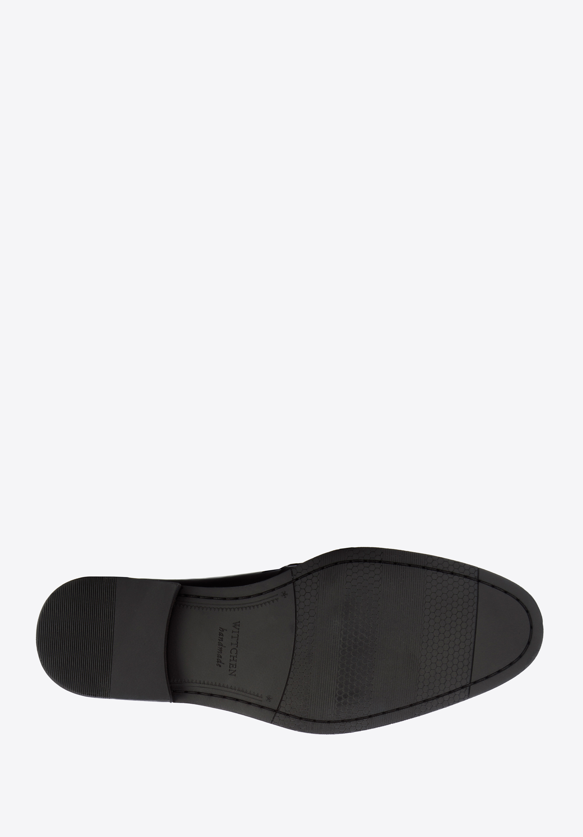 Męskie mokasyny z lakierowanej skóry