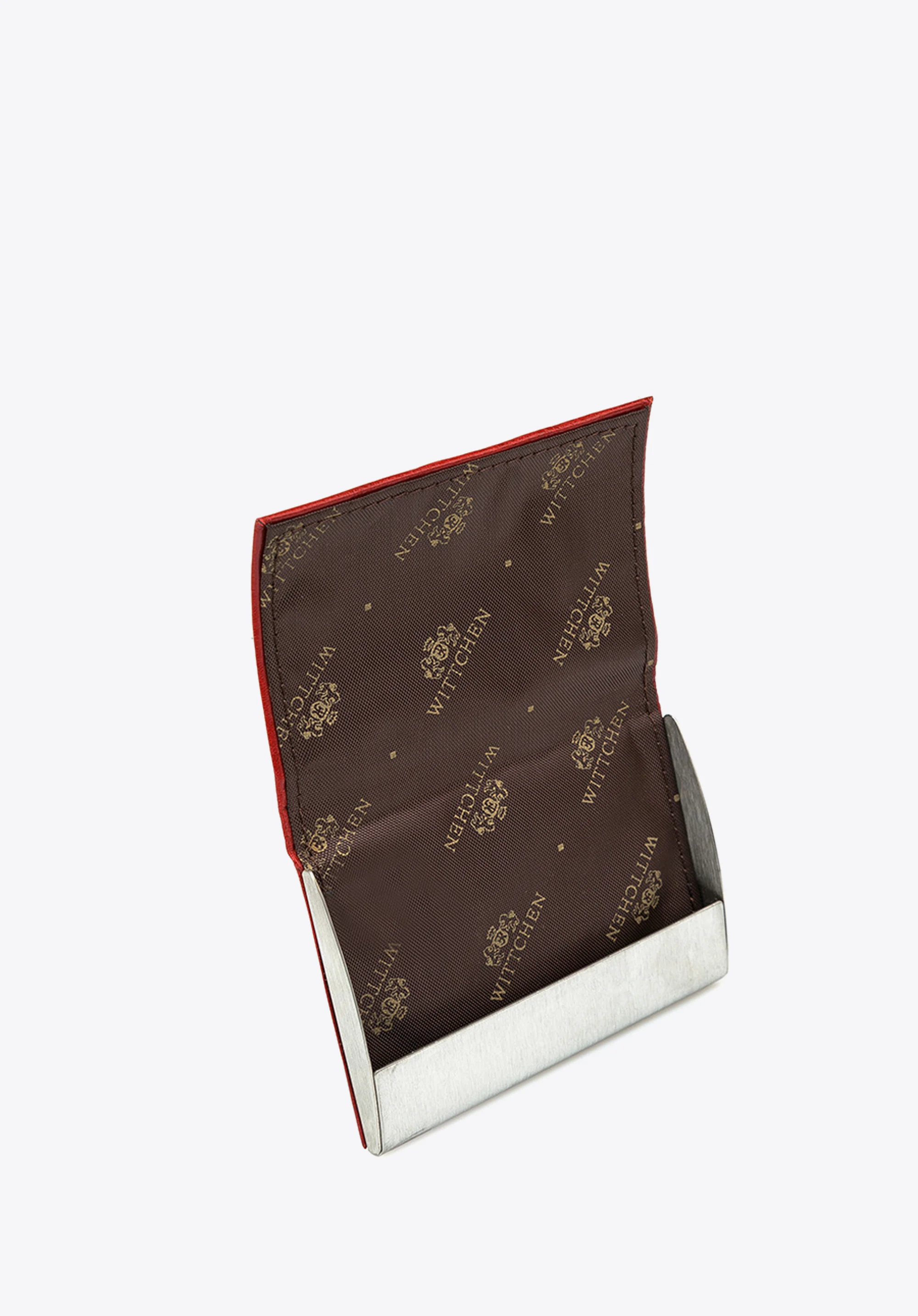 Etui na wizytówki skórzane z magnetycznym zapięciem