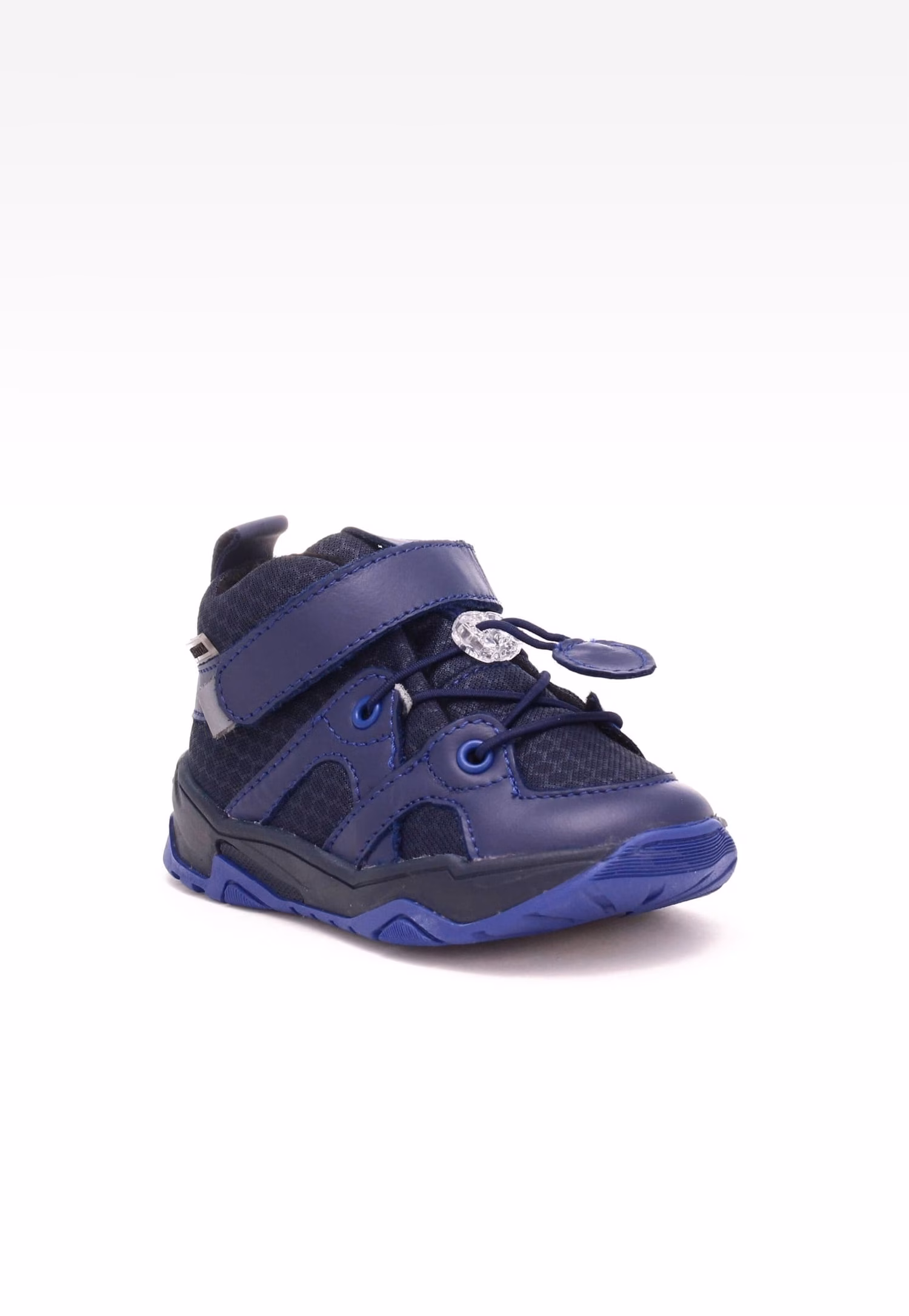 Trzewiki ocieplane BARTEK 1166-GREP, dla chłopców, szaro-czerwony