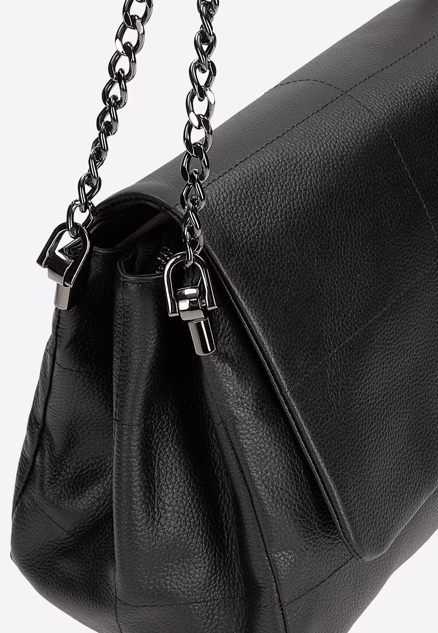 Mała beżowa skórzana torebka na co dzień