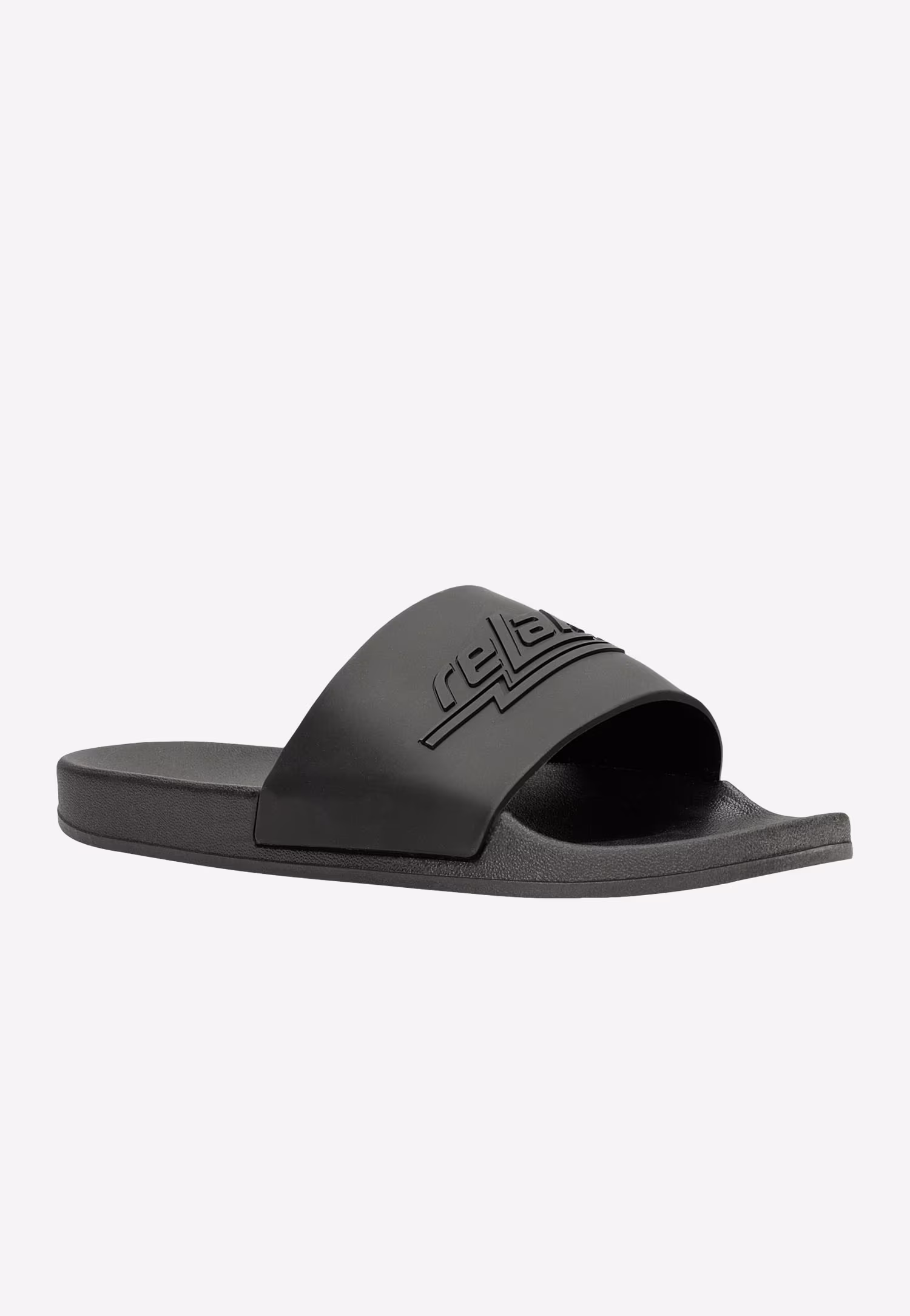 Czarne klapki męskie RELAKS