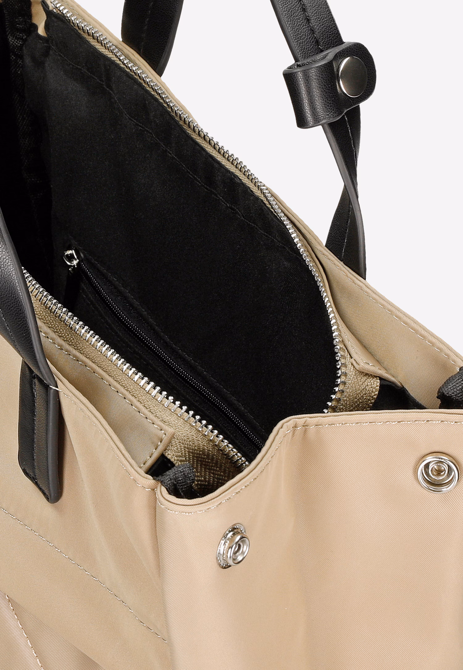 RELAKS beżowy plecak damski z pikowaniem