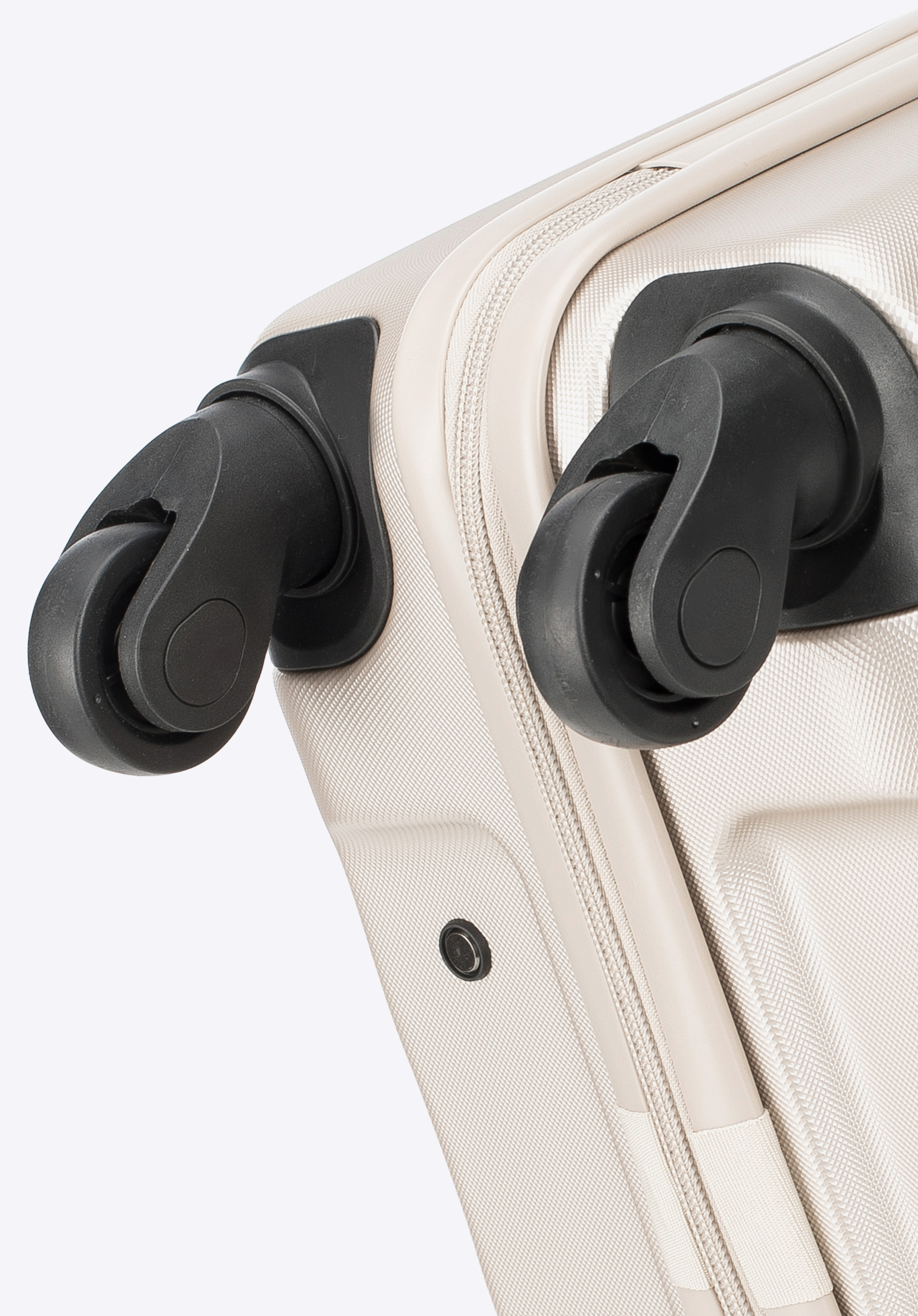 Walizka kabinowa z polikarbonu fakturowana