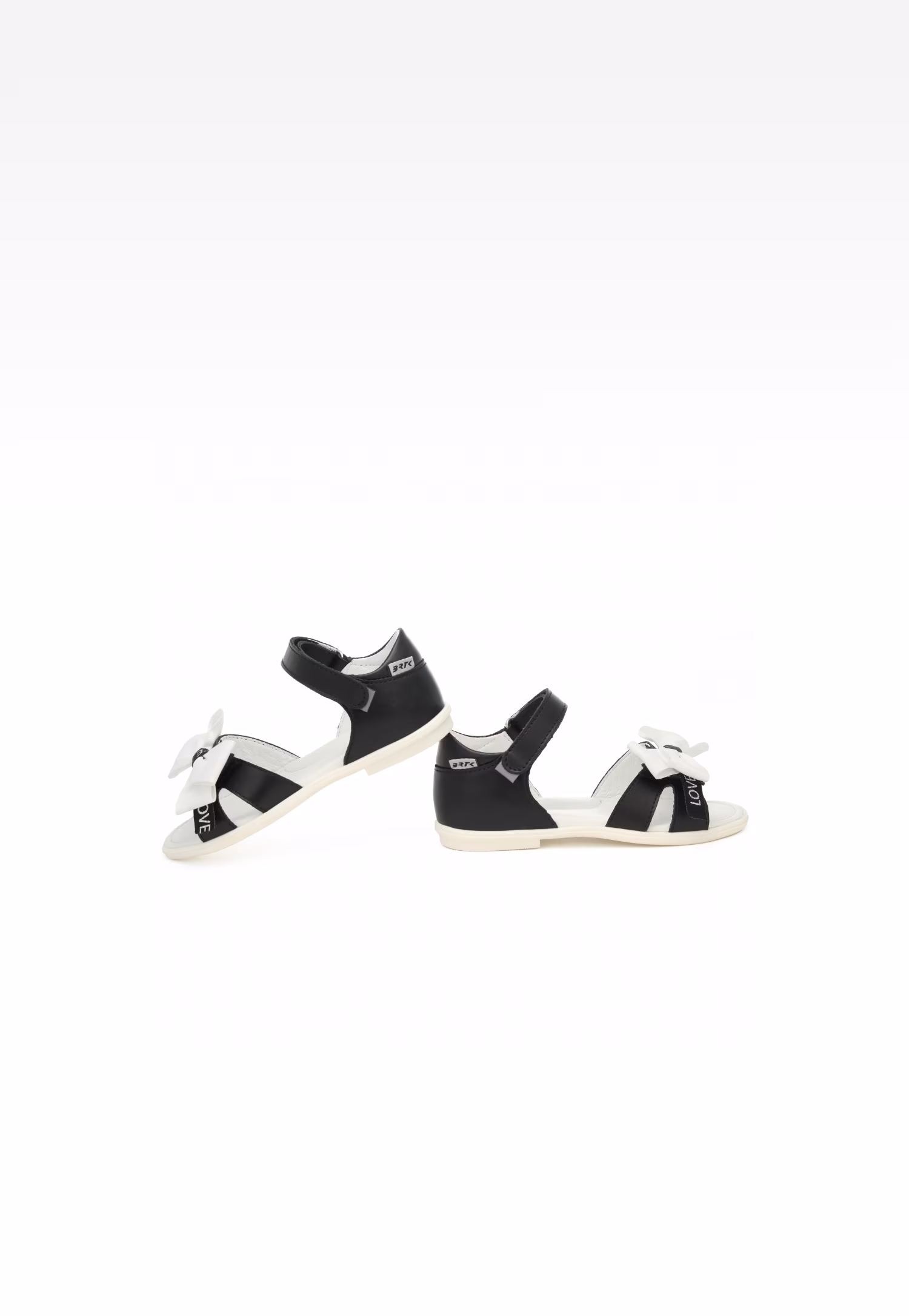 Sandały BARTEK 16041002, dla dziewcząt, czarny