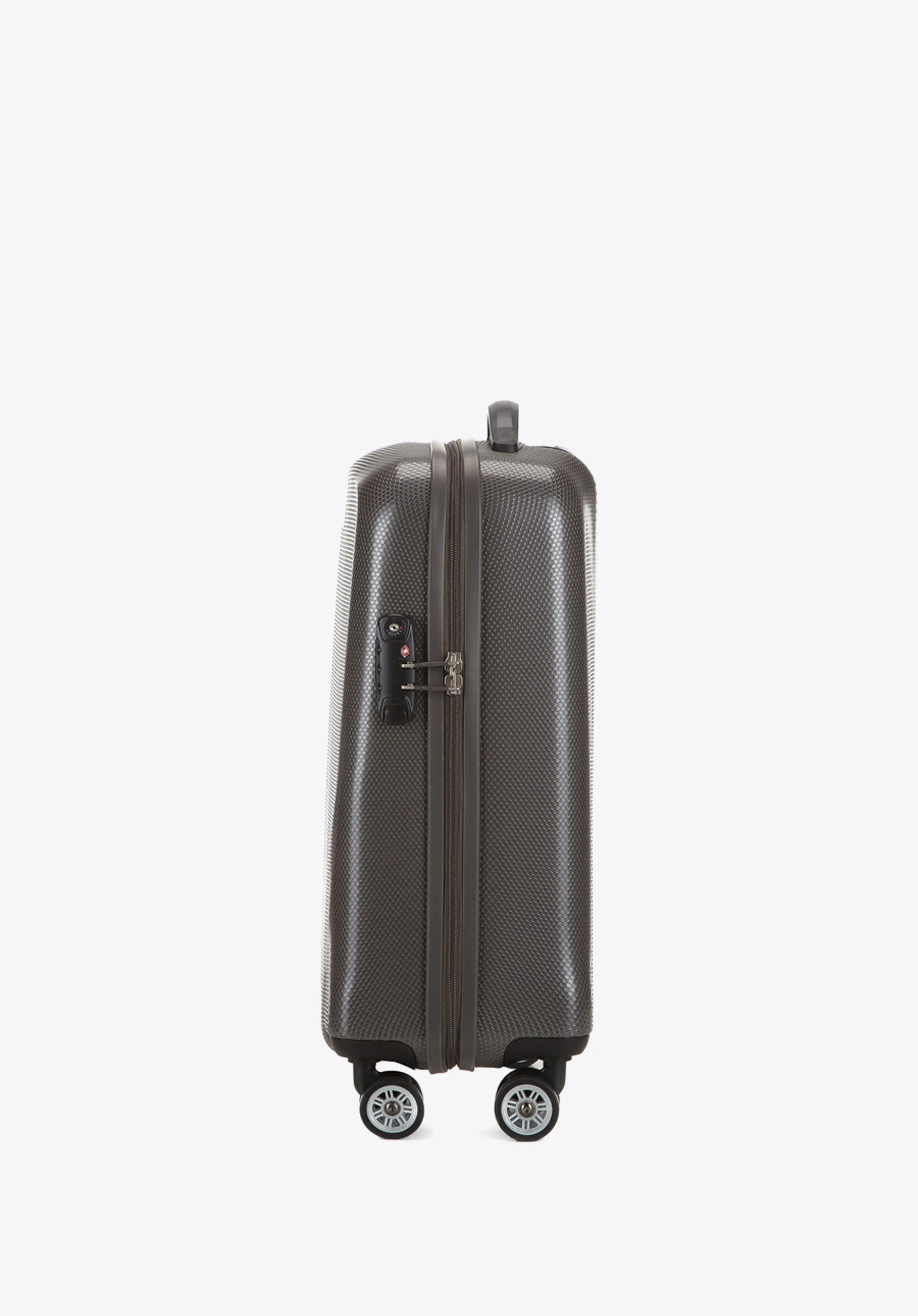 Walizka kabinowa z polikarbonu jednokolorowa