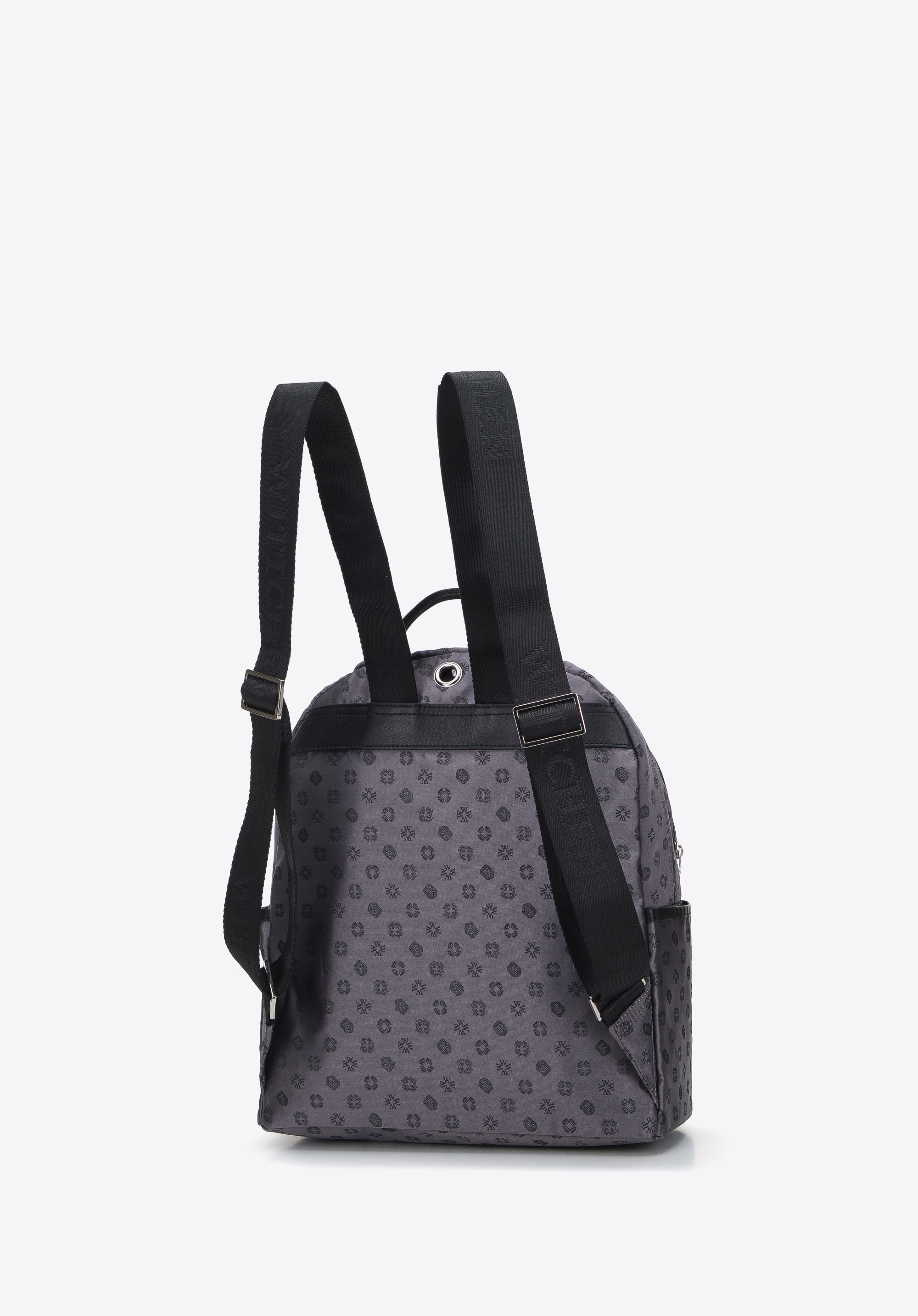 Damski plecak z żakardu dwukomorowy