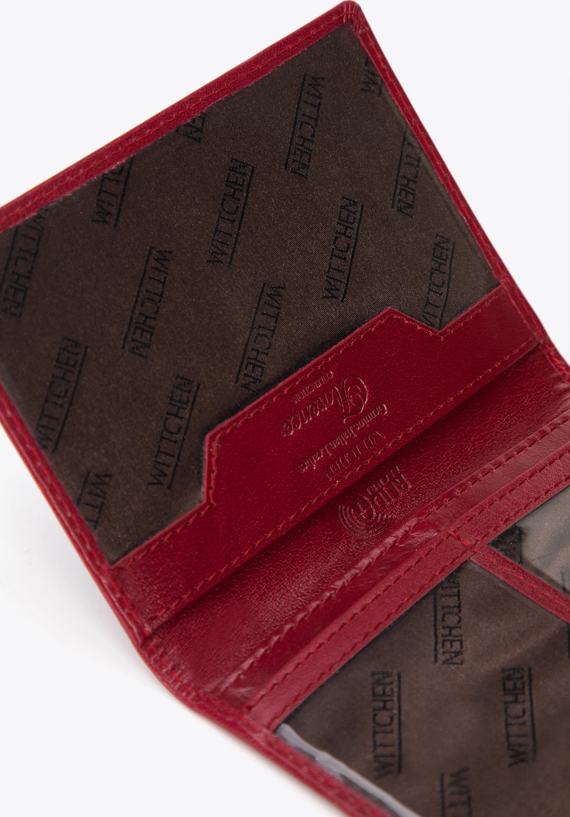 Etui na dokumenty skórzane proste