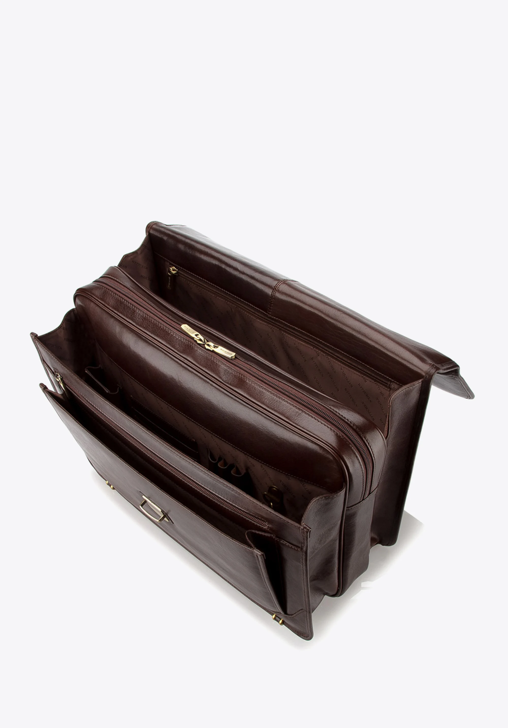 Teczka skórzana o wzmocnionych brzegach