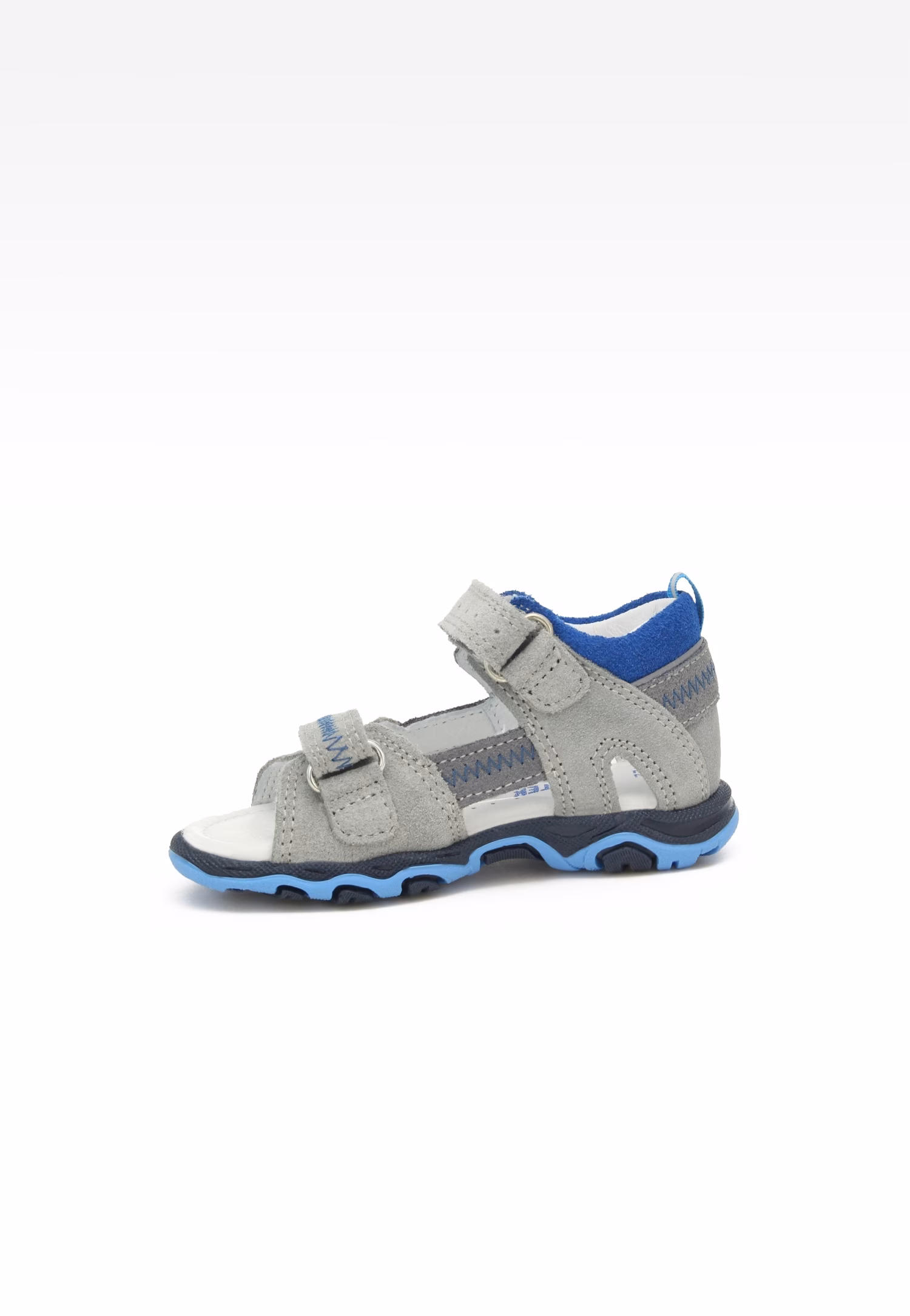 Sandały BARTEK 118240-28, dla chłopców, czarno-szaro-pomarańczowy