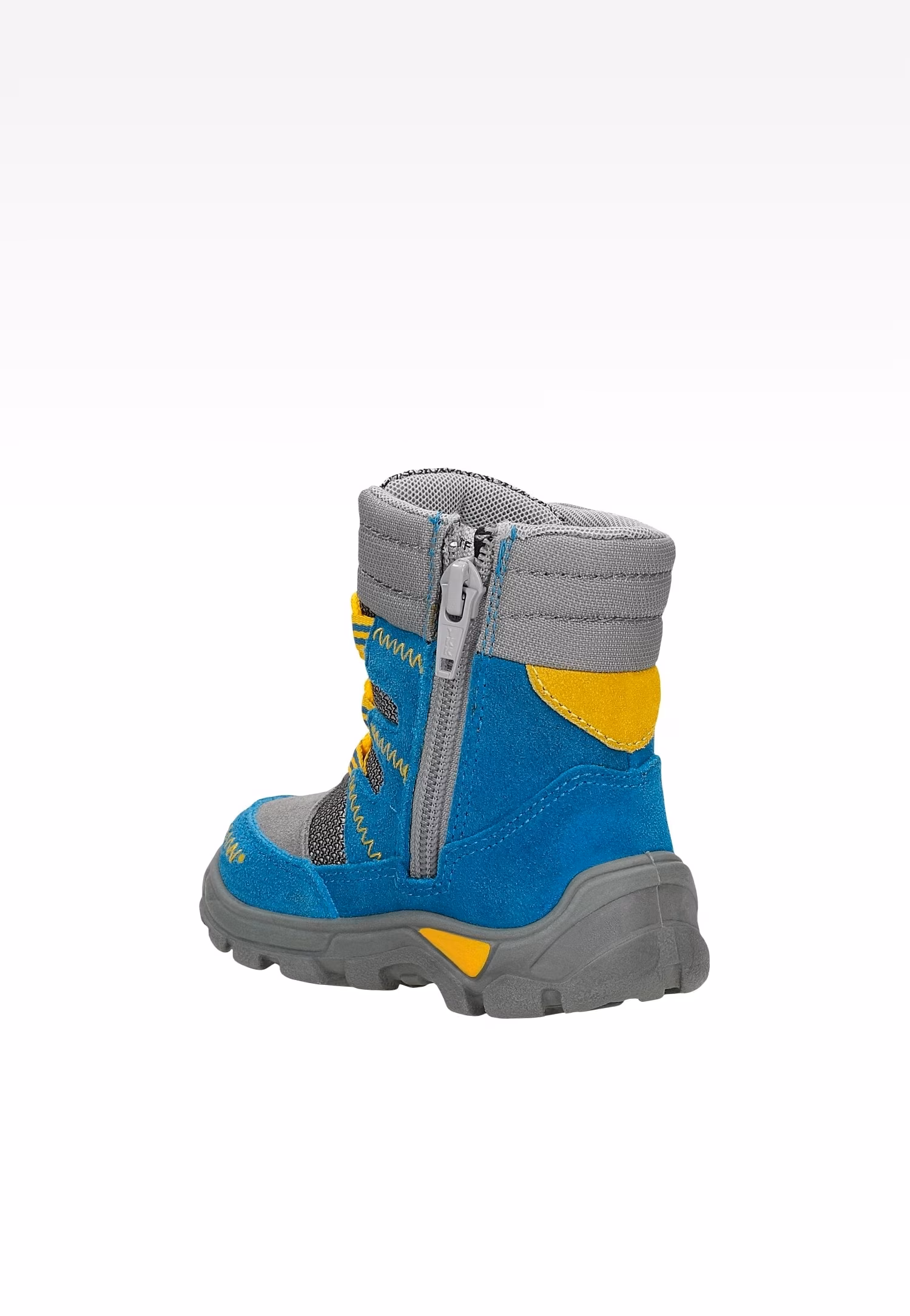 Trzewiki ocieplane BARTEK T-51579/0TF, turkusowo-szary