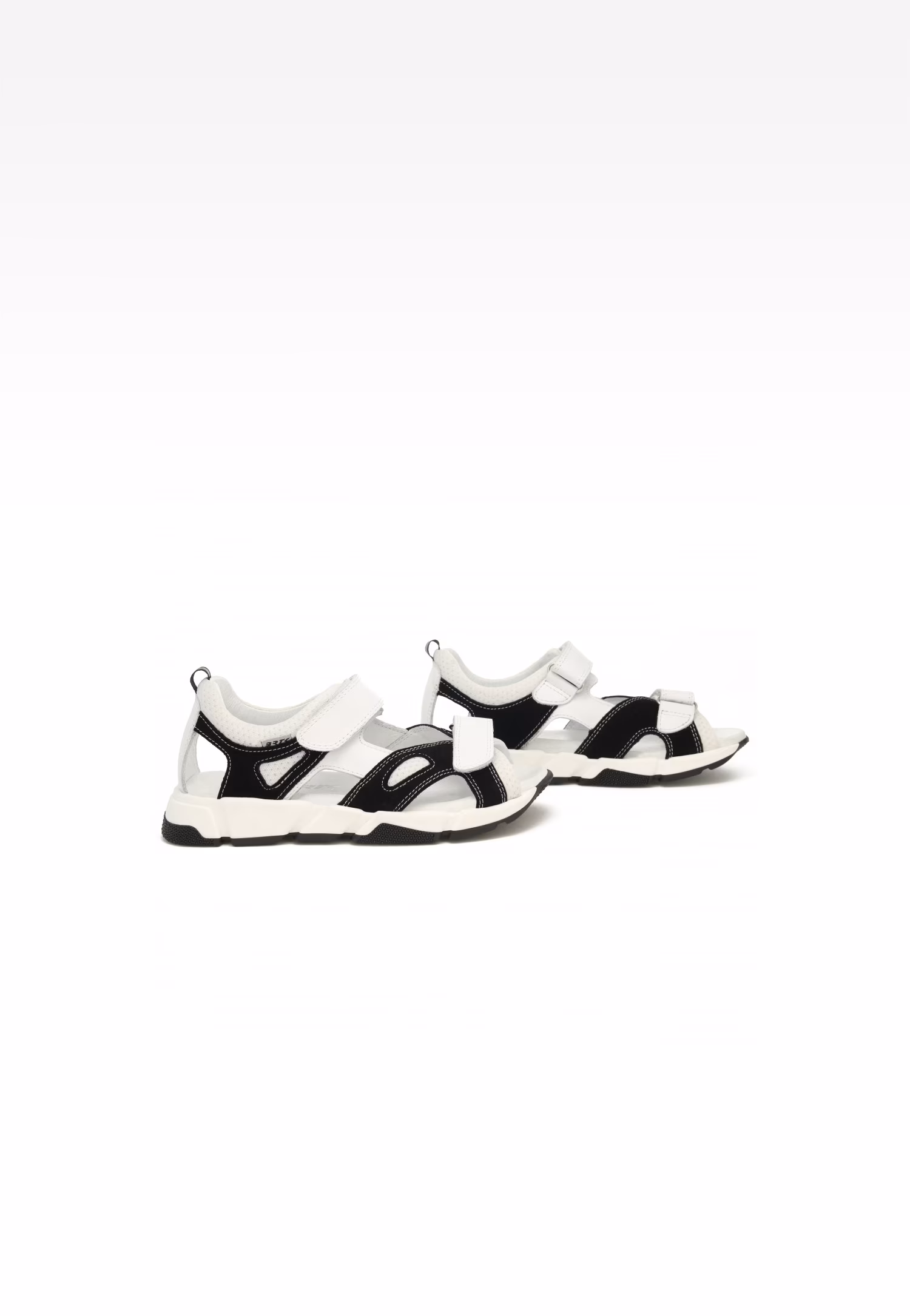 Sandały BARTEK 16119003, dla chłopców, czarno-biały